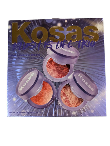 Kosas Blush Is Life Trio – Limited Edition 3-Piece Cream Blush Set, 0.07 oz Each – Buildable Radiant Color for All Skin Tones Kosas uk supplements