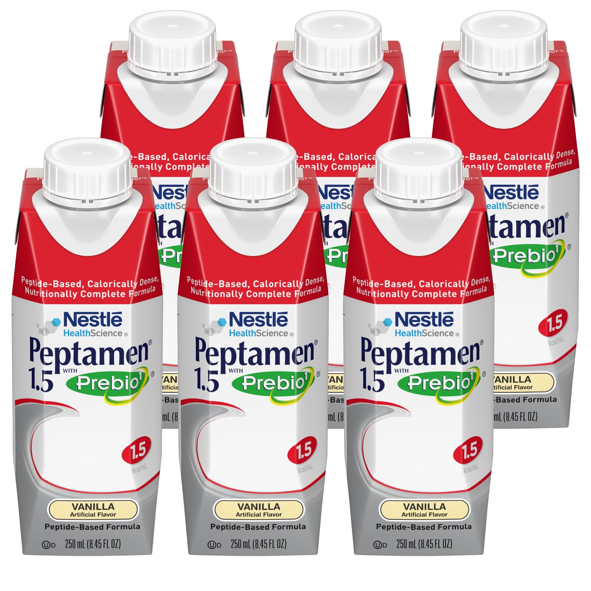 Peptamen Nestle Oral Supplement Vanilla 250 mL Carton, 6 Count Peptamen uk supplements