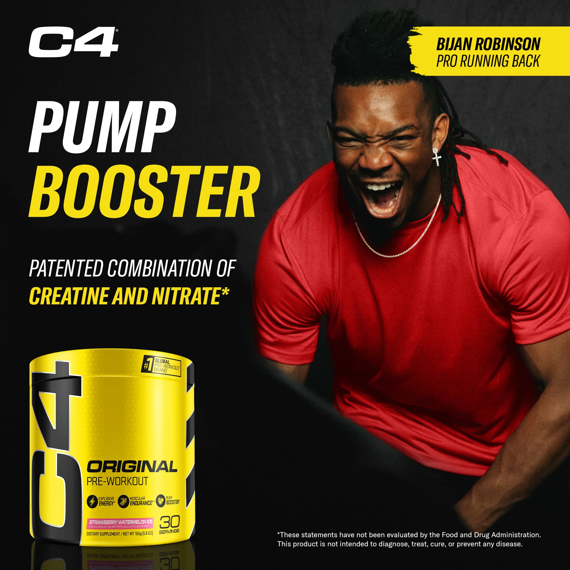 Cellucor C4 Original Pre Workout Powder Strawberry Watermelon Ice Sugar Free Preworkou Cellucor uk supplements