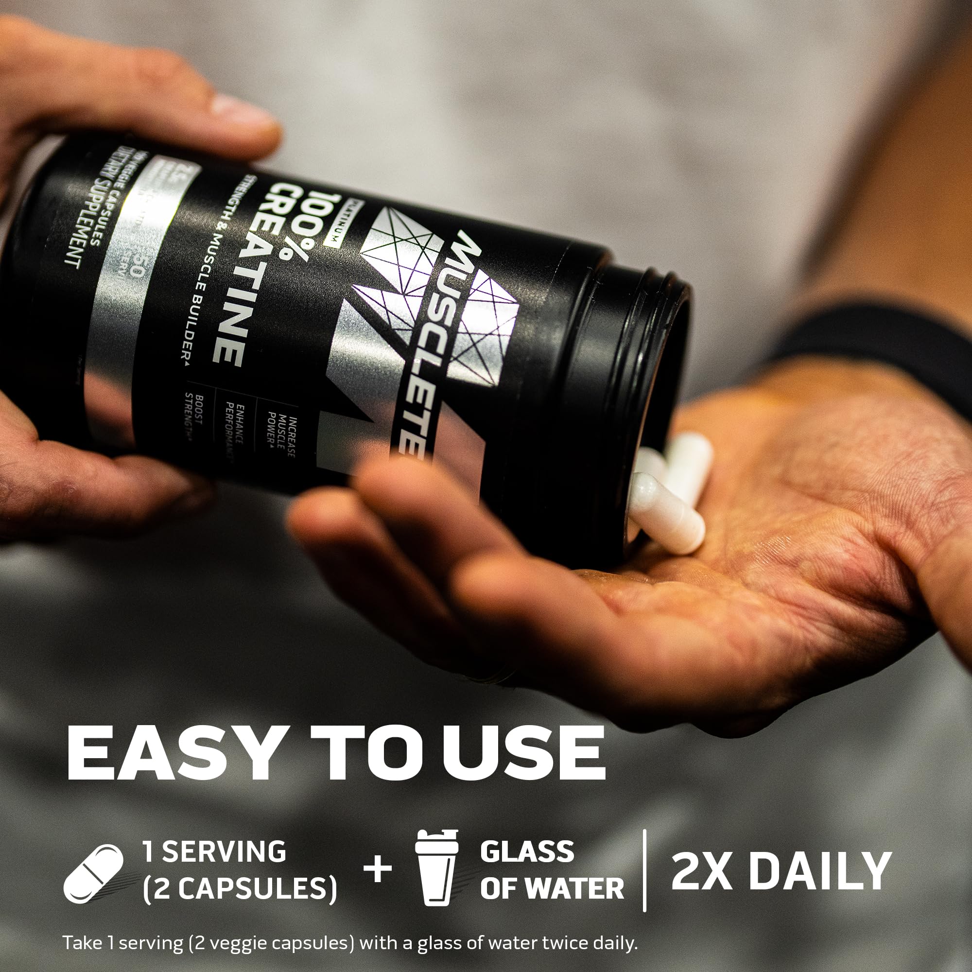 MuscleTech Platinum 100% Creatine Pills | Creatine Monohydrate Pill| | Muscle Recovery MuscleTech uk supplements