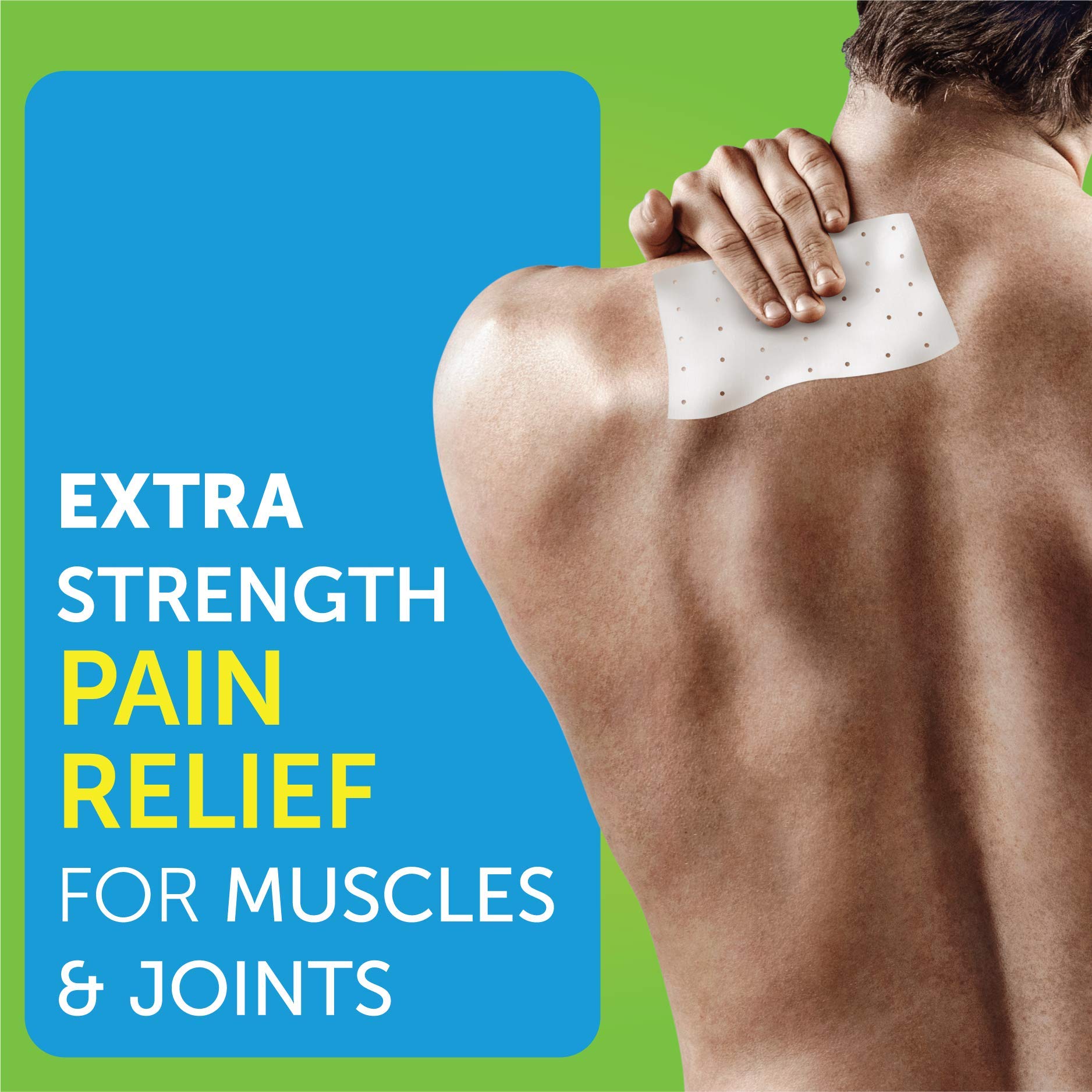 Coralite Pain Relieving Patch - Extra Strength Joint & Muscle Pain Relief Patches for Back Pain, Muscle Soreness and Joint Pain, 2 Patches Per Pack (24 Pack) Coralite uk supplements