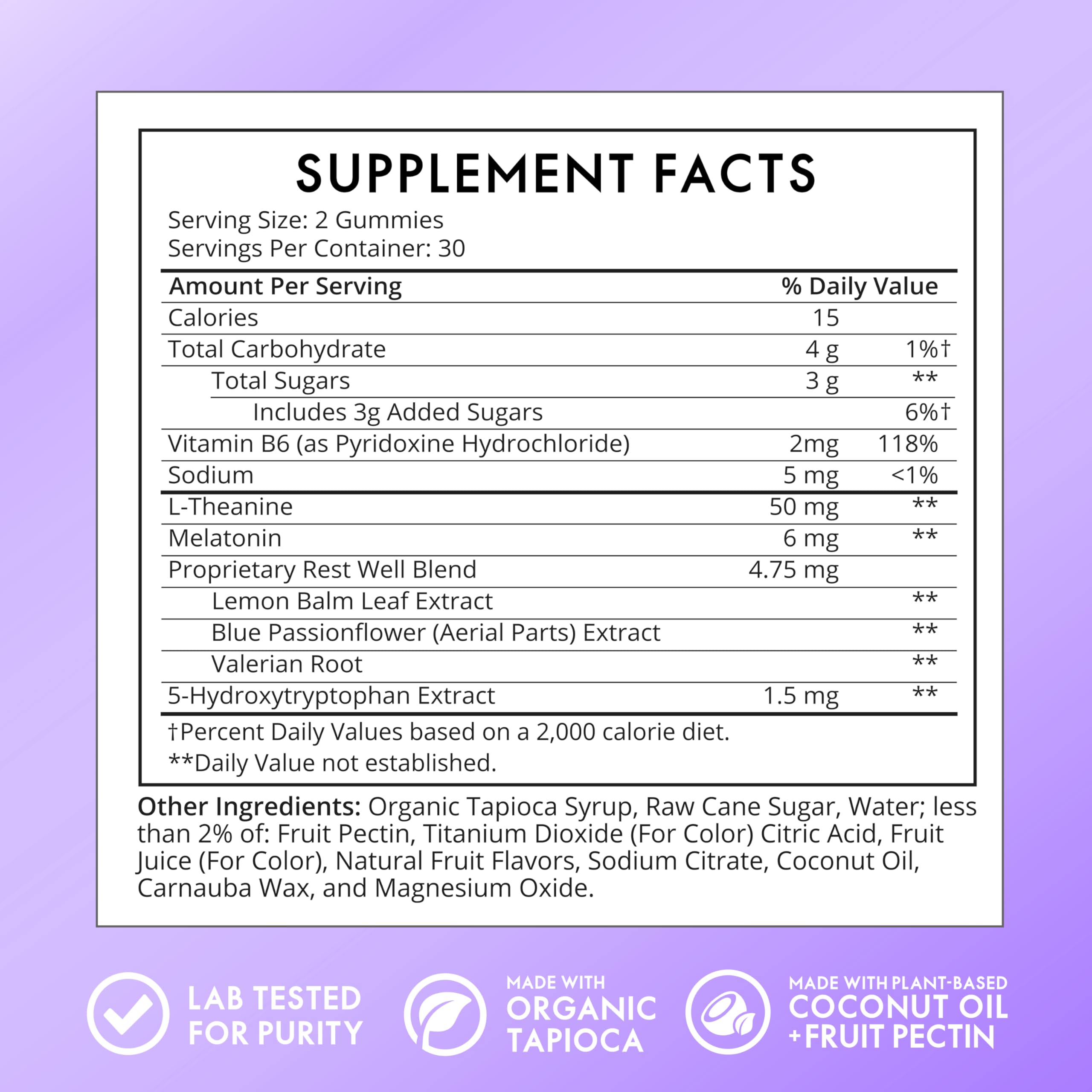 Sugarbear Sleep Aid Gummies for Adults with Melatonin 6mg, Magnesium SugarBearHair uk supplements
