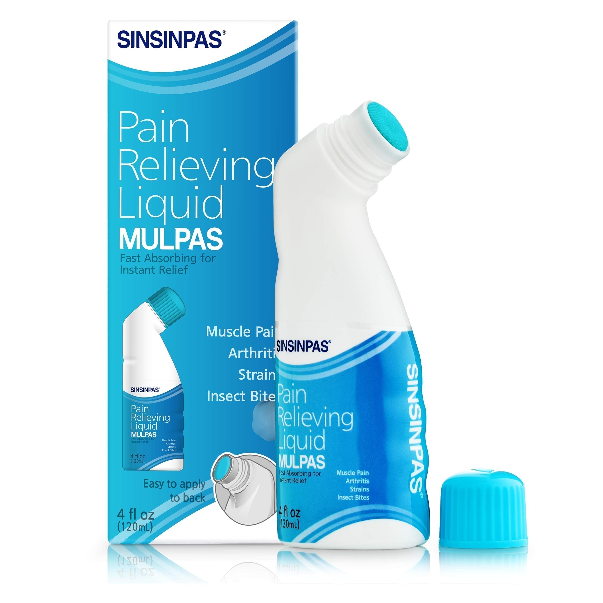 SINSINPAS Pain Relieving Liquid - MULPAS 2 Pack (Total 8 fl oz) SINSINPAS uk supplements