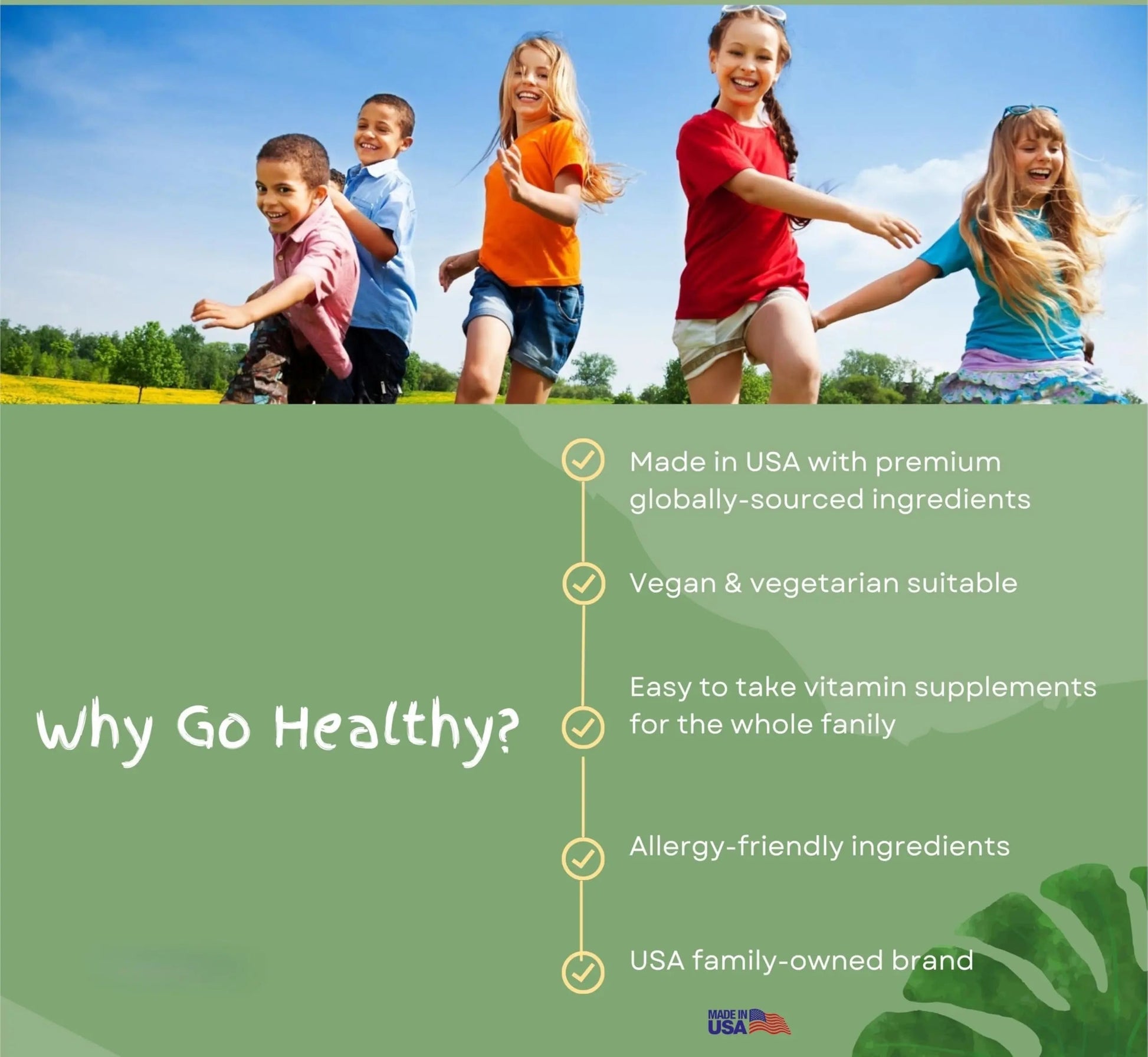 Go Healthy Kids Liquid Multivitamin | Immune Support | Kid Liquid Multivitamins | High Absorption | Vegan Vitamins | Kids Vitamins Multivitamin Go Healthy Natural uk supplements