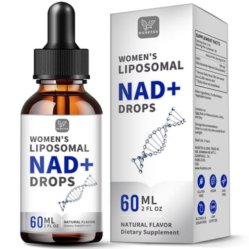 Women's NAD Liquid Supplement, Pure 500mg Liposomal NAD - Cell Regeneration，Energy Support, Vegan,Sugar Free，Additives Free Hudetex uk supplements