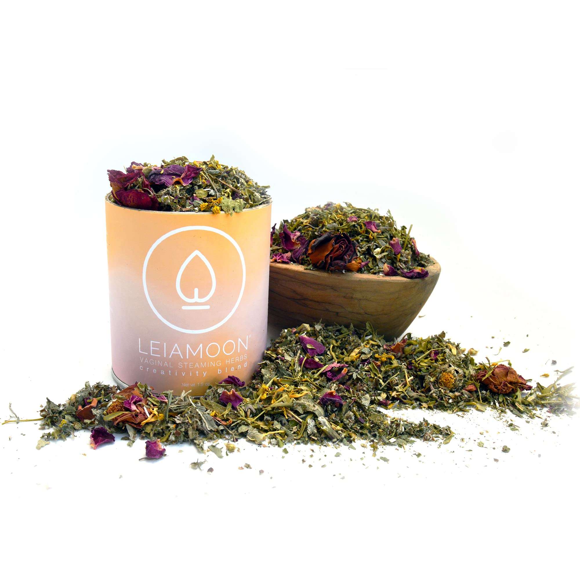 Yoni Steam Herbs Creativity Blend, Receptivity & Fertility Yoni Herbs for Cleansing and Toning Leiamoon uk supplements