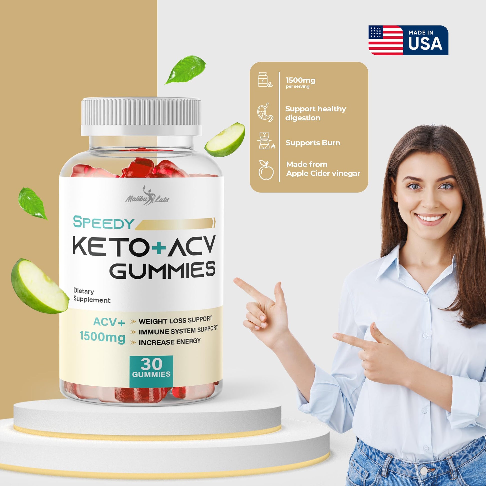 Speedy Keto acv Gummies - 1500mg Once a Day, Time Released Advanced Ketogenic Malibu Labs uk supplements