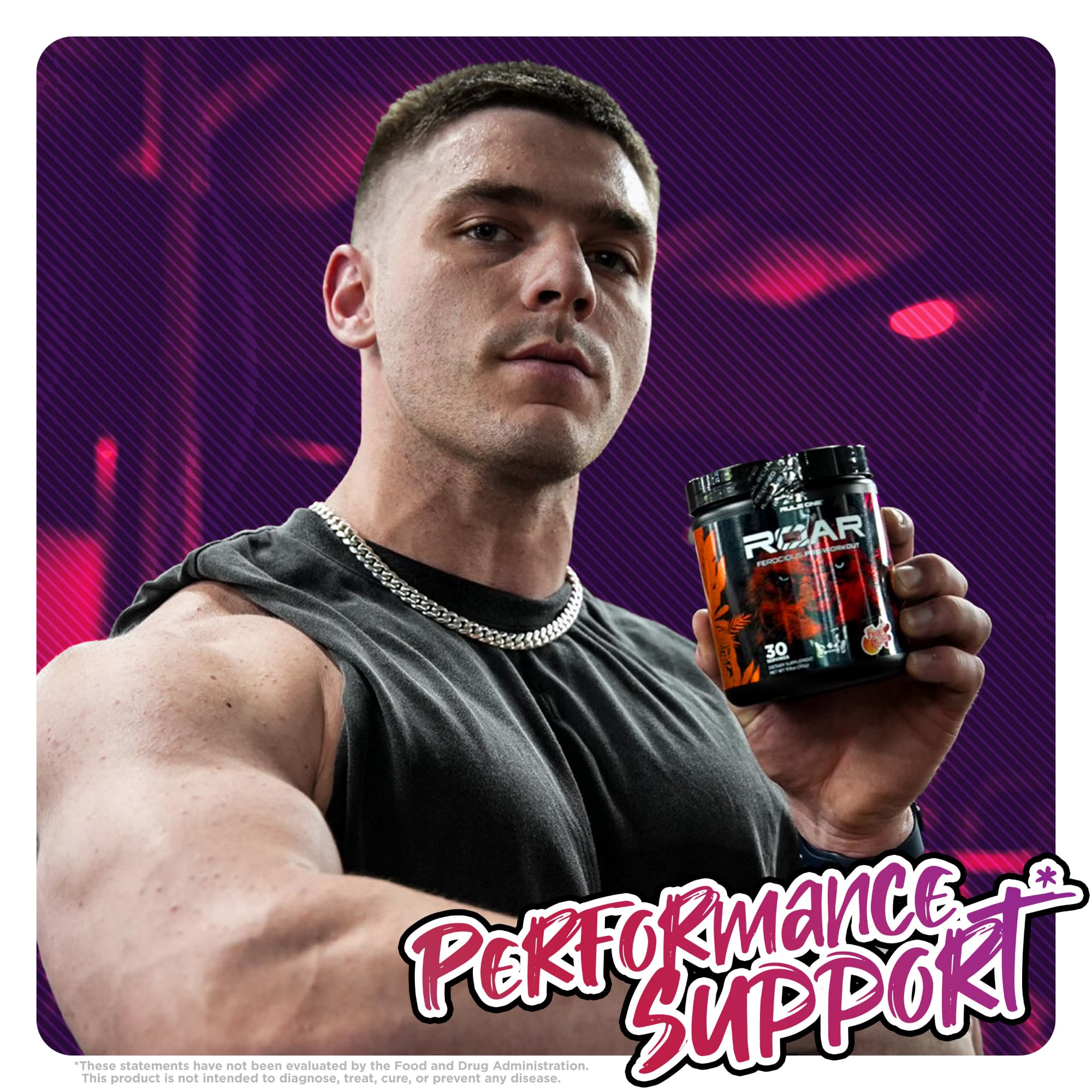 Rule 1 R1 Roar, Wild Grape - 10.05 oz - Pre-Workout Powder - with Creatine, Beta-Alanine Rule 1 Proteins uk supplements