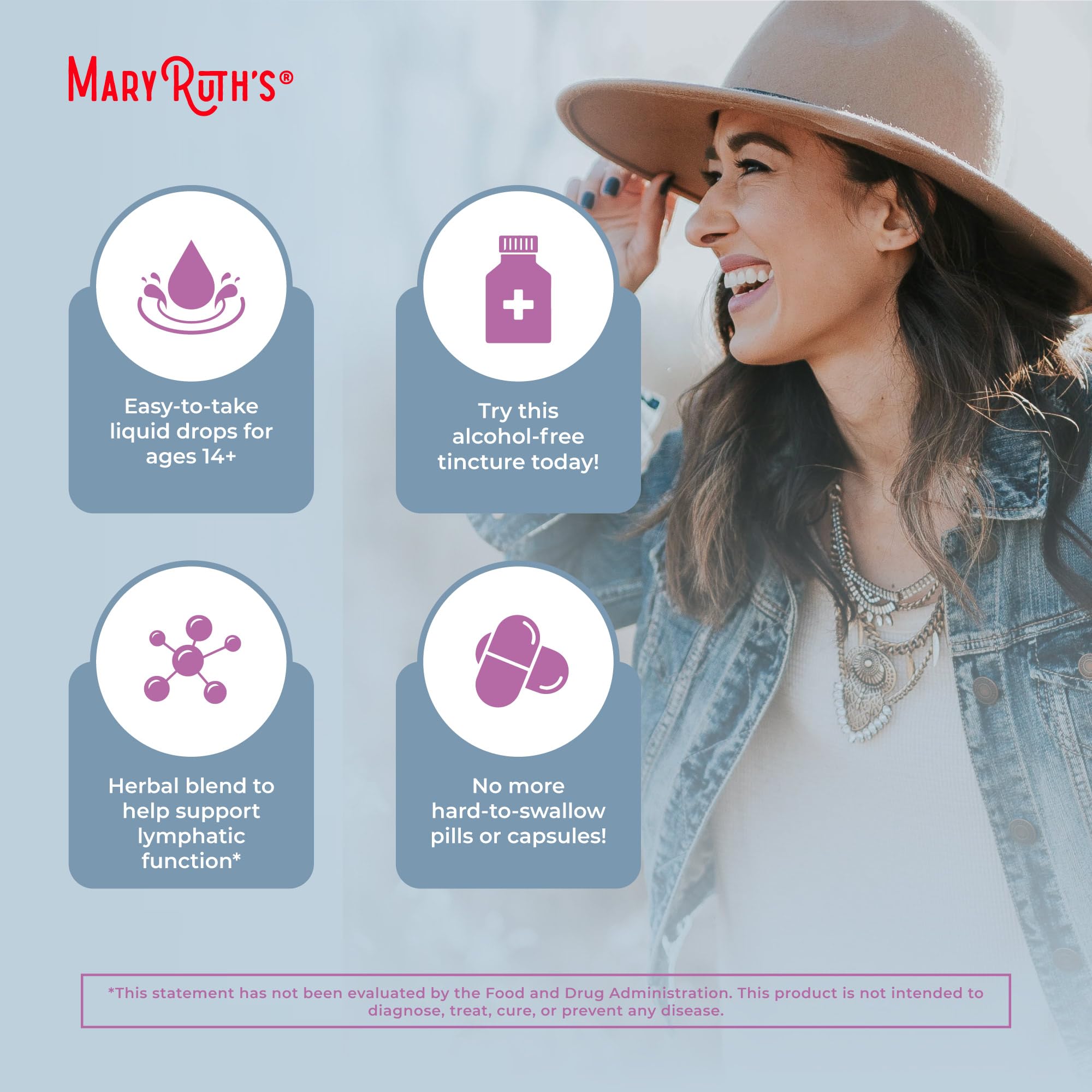 Lymphatic Support Drops by MaryRuth's | USDA Organic Lymphatic Cleanse Immune Support Supplement| Lymphatic Support with Echinacea & Elderberry | Blue Vervain | Vegan | Non-GMO | 30 Servings MARYRUTH'S uk supplements