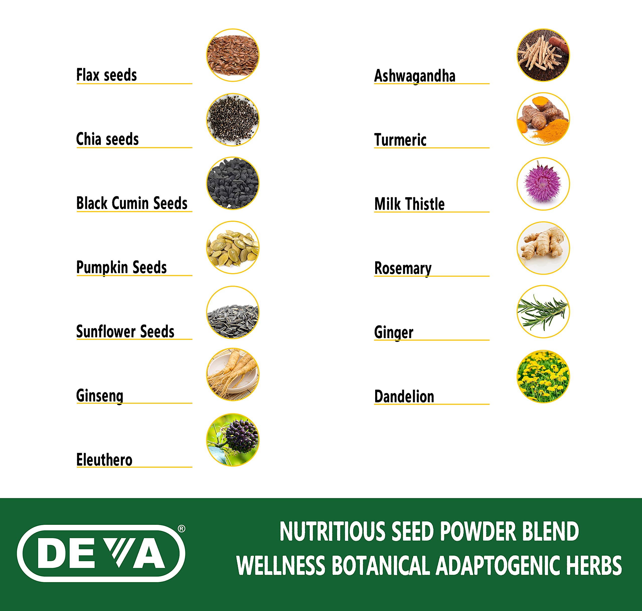 DEVA Tuba Prime Vegan Multivitamin Iron-Free High-Potency Vitamin & Mineral Dietary Supplement Antioxidants, Fruit & Veg Blend, Super Mushrooms, Probiotics, Prebiotics, Seeds, Herbs 90 Tabs 2-Pack DEVA uk supplements