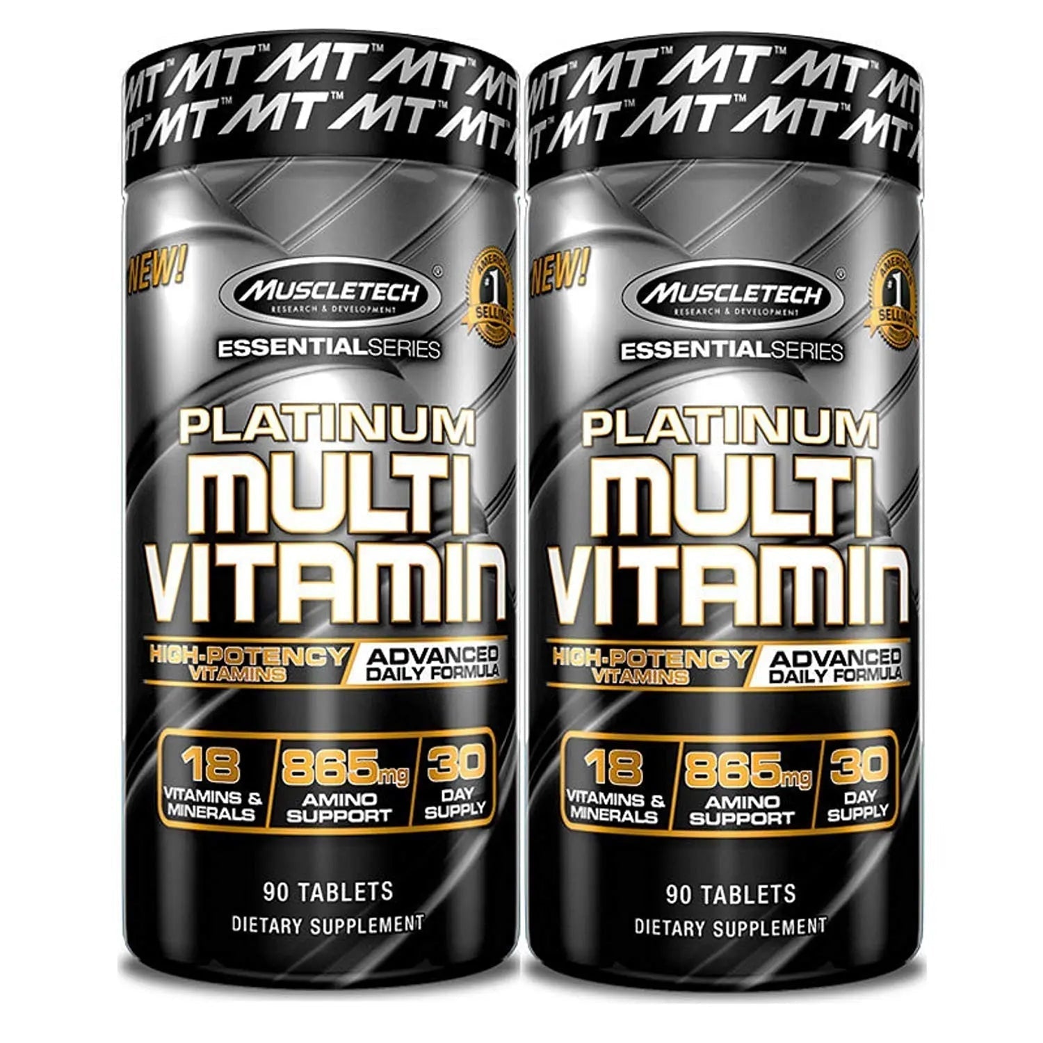 MuscleTech Platinum Multi Vitamin 90 Count (2 Pack) MuscleTech uk supplements