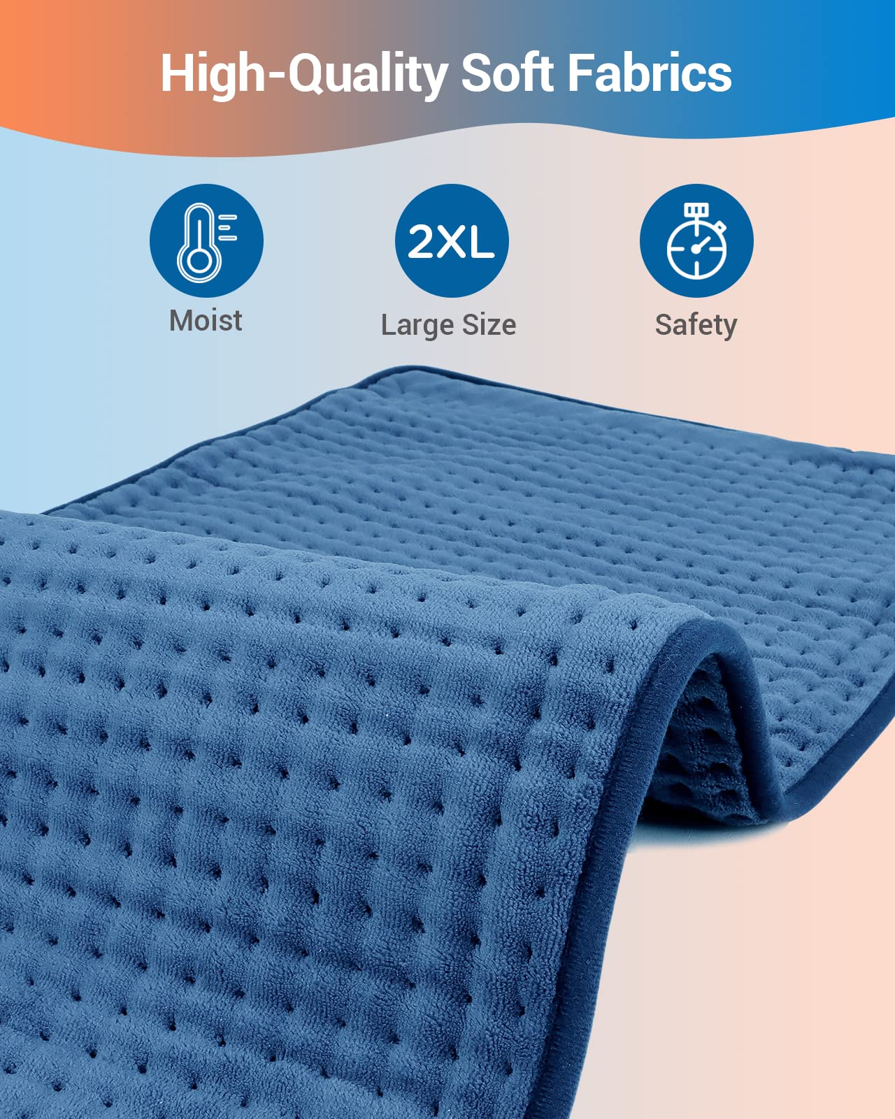 Comfytemp Heating Pad for Back Pain Relief - FSA HSA Eligible Extra Large Heating Pad XXL Comfytemp uk supplements