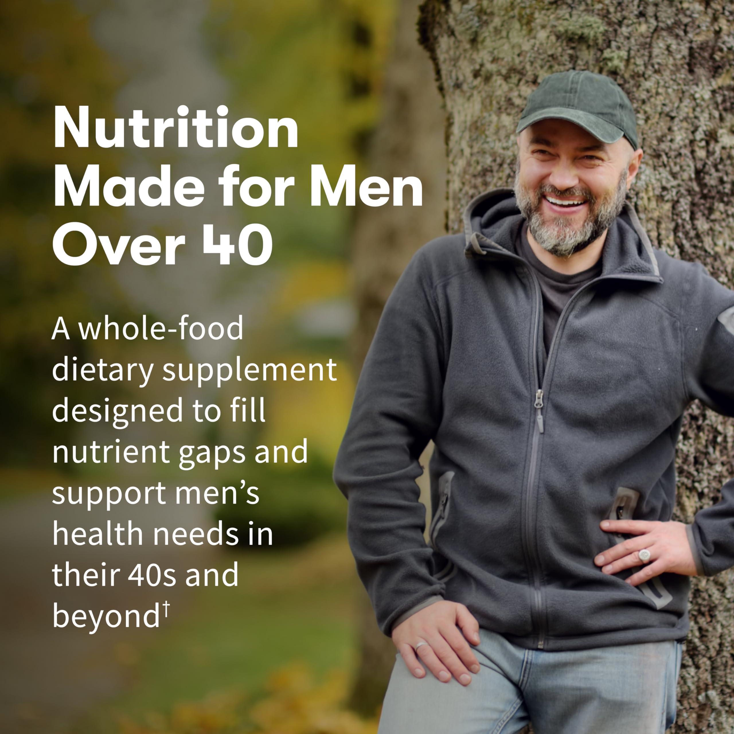 Garden of Life Organics Men's 40+ Multivitamin with Prostate Support, B12 & Vitamins – Vegan Daily Whole Food Multivitamin, Non-GMO, Certified Organic, 120 Tablets Garden of Life uk supplements