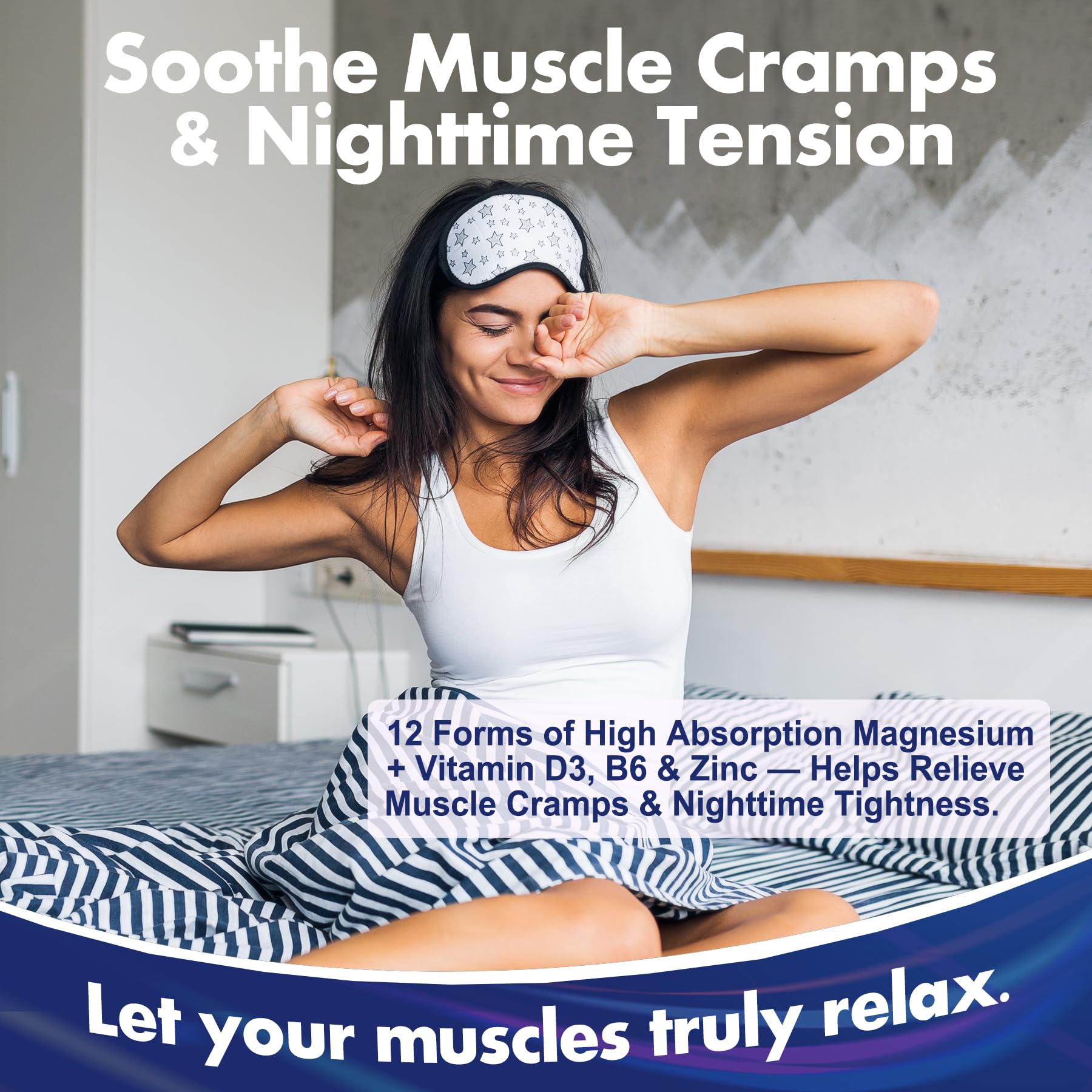 Full Spectrum Magnesium Glycinate Complex 21 in 1 Gummies for Deep Calm Sleep, 12 Forms Magnesium Citrate Malate Taurate Orotate for Women Men + Probiotics w/Ashwagandha, L-Theanine, GABA, 120Cts Nextdia uk supplements