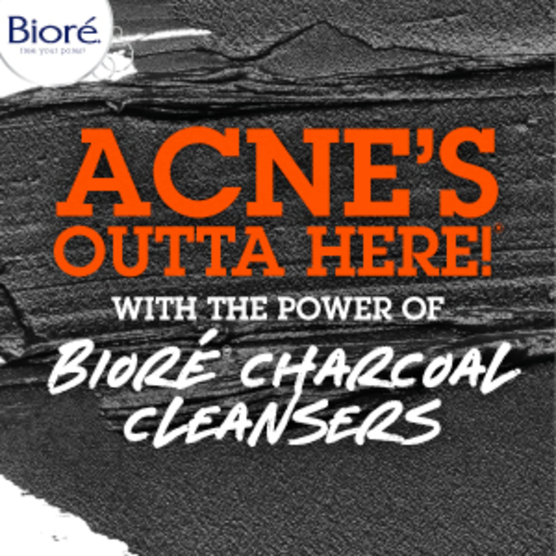 Bioré Charcoal Acne Face Scrub, with 1% Salicylic Acid and Natural Charcoal, Helps Prevent Biore uk supplements