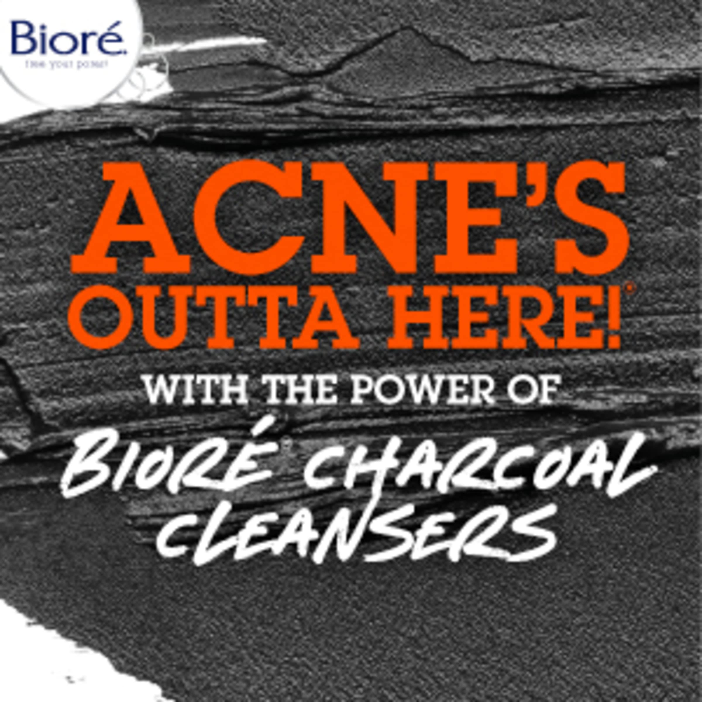 Bioré Charcoal Acne Face Scrub, with 1% Salicylic Acid and Natural Charcoal, Helps Prevent Biore uk supplements