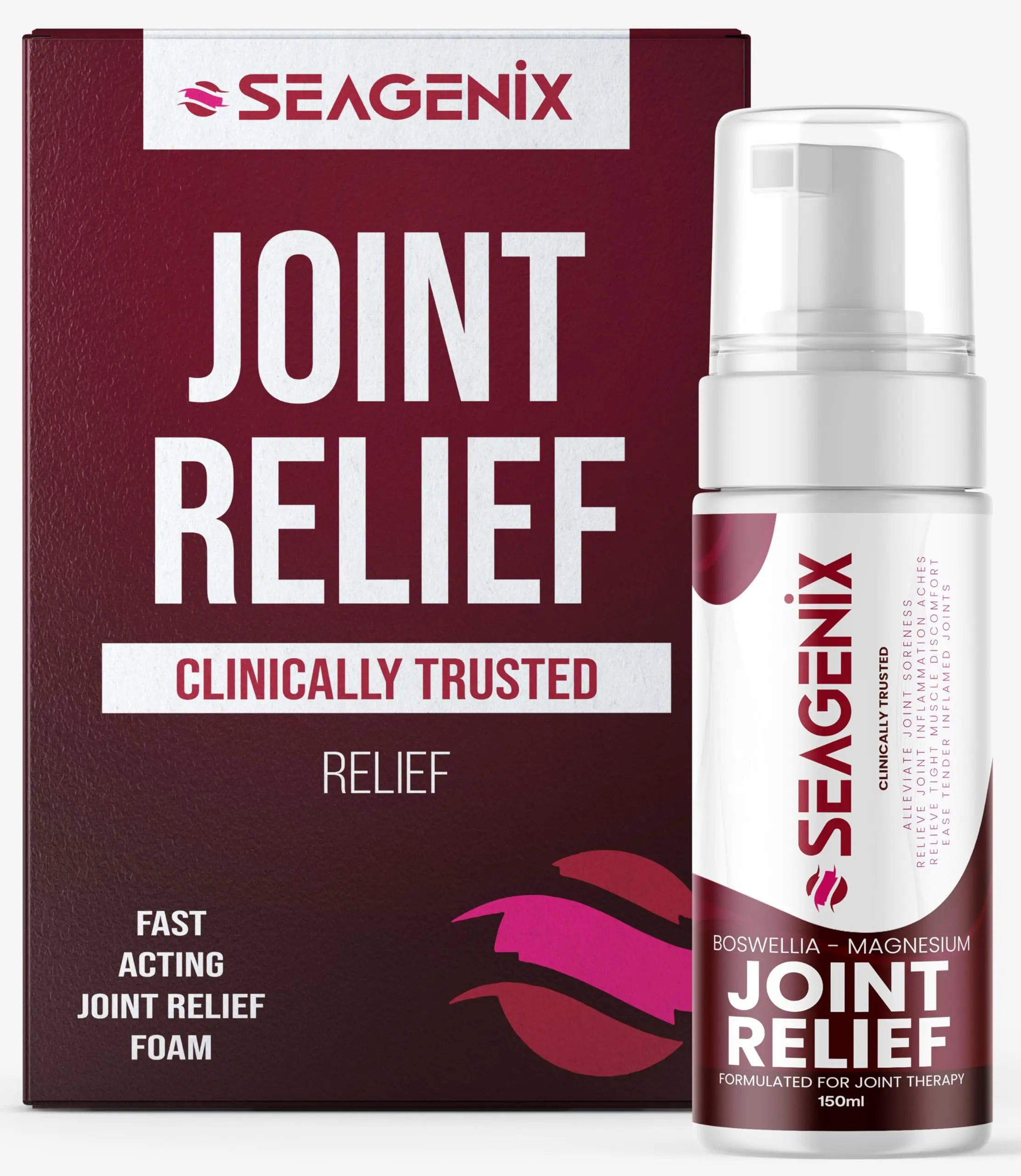 Seagenix Extra Strength Joint Relief Foam – Next Generation Fast-Acting Magnesium Formula for Joint Stiffness & Mobility Support – Engineered to Outperform Legacy Foams Seagenix uk supplements