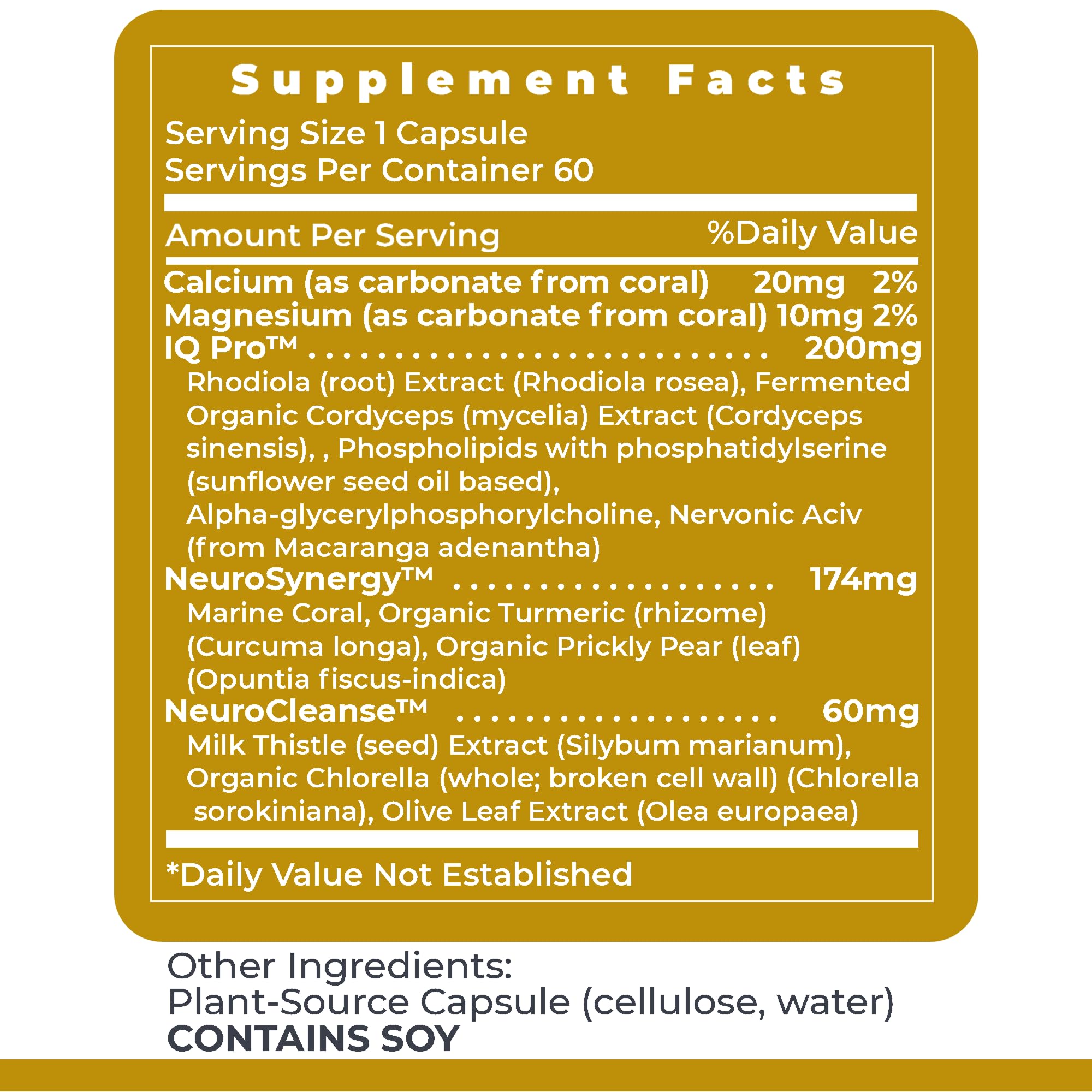 Premier Research Labs CereVen - Herbal Brain Supplement for Memory & Focus Featuring Rhodiola Rosea, Rhodiola Rosea Supplement for Brain Health Support - 60 Vegetarian Capsules Premier Research Labs uk supplements