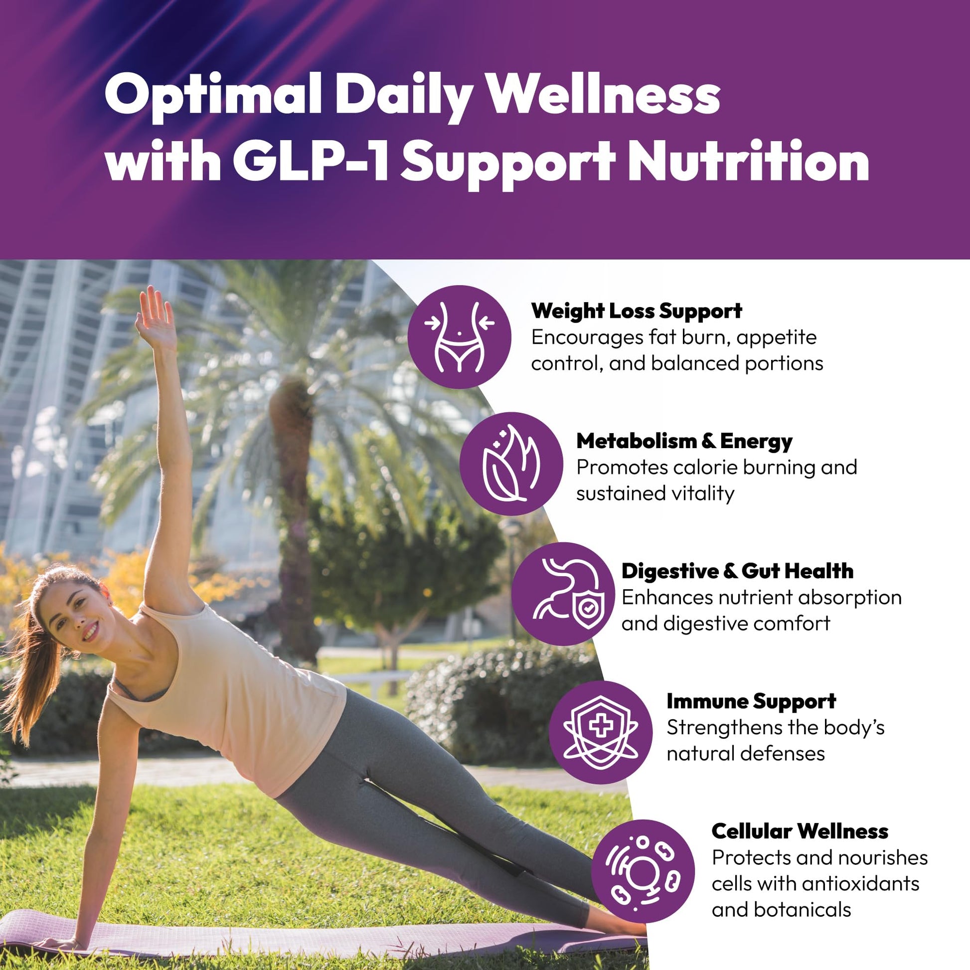 Revion LABS GLP-1 Support Weight Loss Supplement - Natural Appetite Suppressant for Women Men - Berberine Support Activate Hunger Control Curb Cravings Boost Metabolism Fat Burn & Gut Health Revion LABS uk supplements