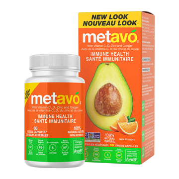 Metavo Immune Health - Natural Immune Support Supplement, Essential Zinc Supplements for Men & Women Enriched with Vitamin C, D & Copper, 60 Vegan Capsules, 30 Servings Metavo uk supplements