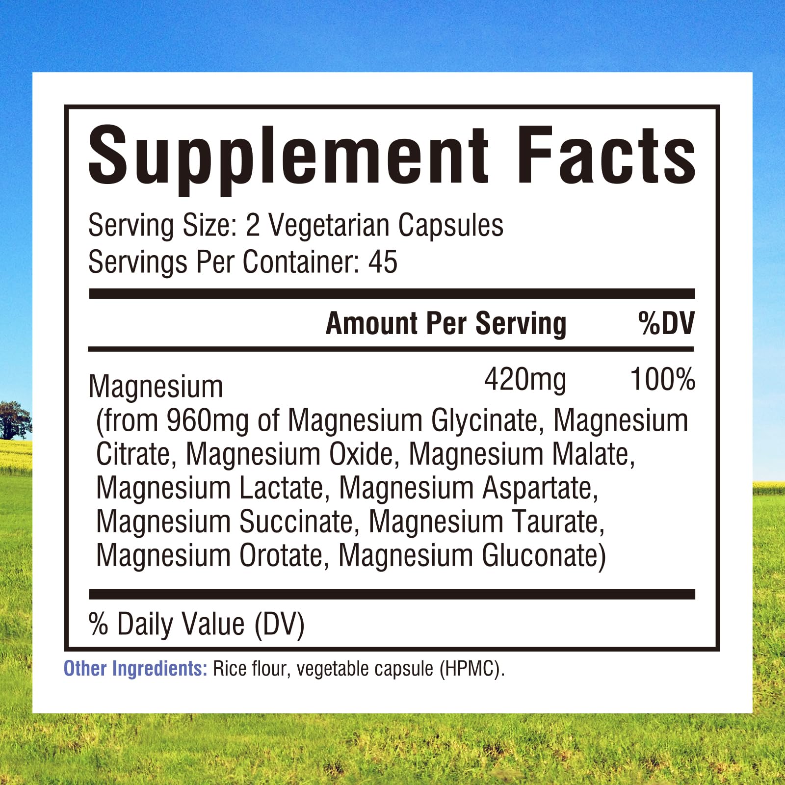 Innate Vitality 10-in-1 Magnesium Complex 960mg, 420mg Elemental Mag per Serving, with Magnesium Glycinate, Citrate, Malate, and More, Sleep, Digestion, Energy Support, 90 Vegan Caps Innate Vitality uk supplements