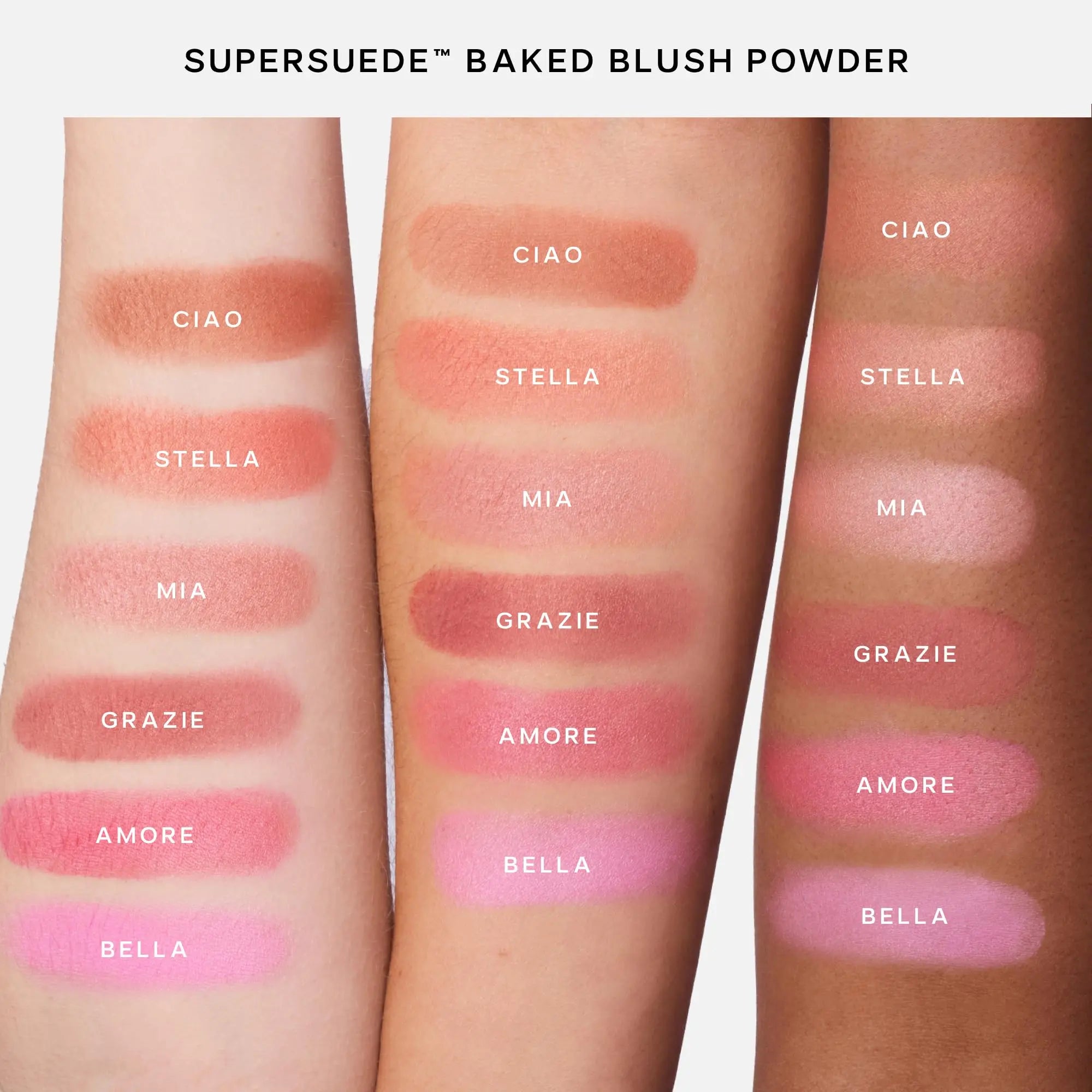 Saie Cheek Flush Duo - Dew Liquid Blush (.40 oz, Baby), SuperSuede Baked Powder Blush (.01 oz, Bella) - Layerable, Skin-Nourishing Blushes for a Seamless Radiant Finish Saie uk supplements