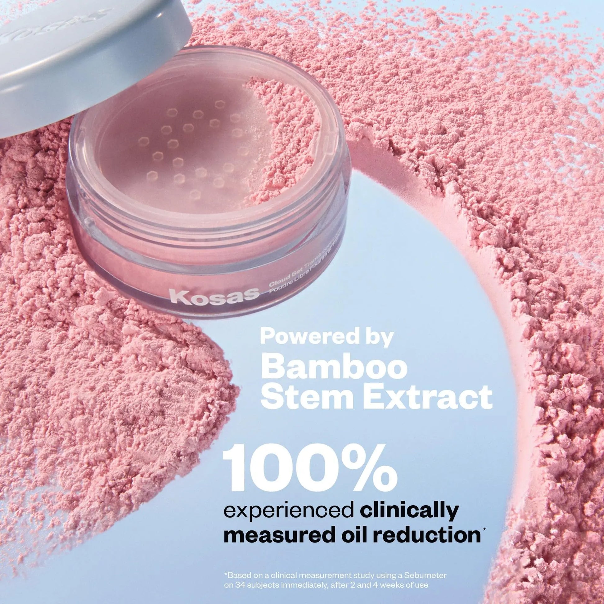 Kosas Cloud Set Loose Setting Powder – Talc-Free Translucent Face Powder for Oil Control, Ultra Sheer Pink Kosas uk supplements