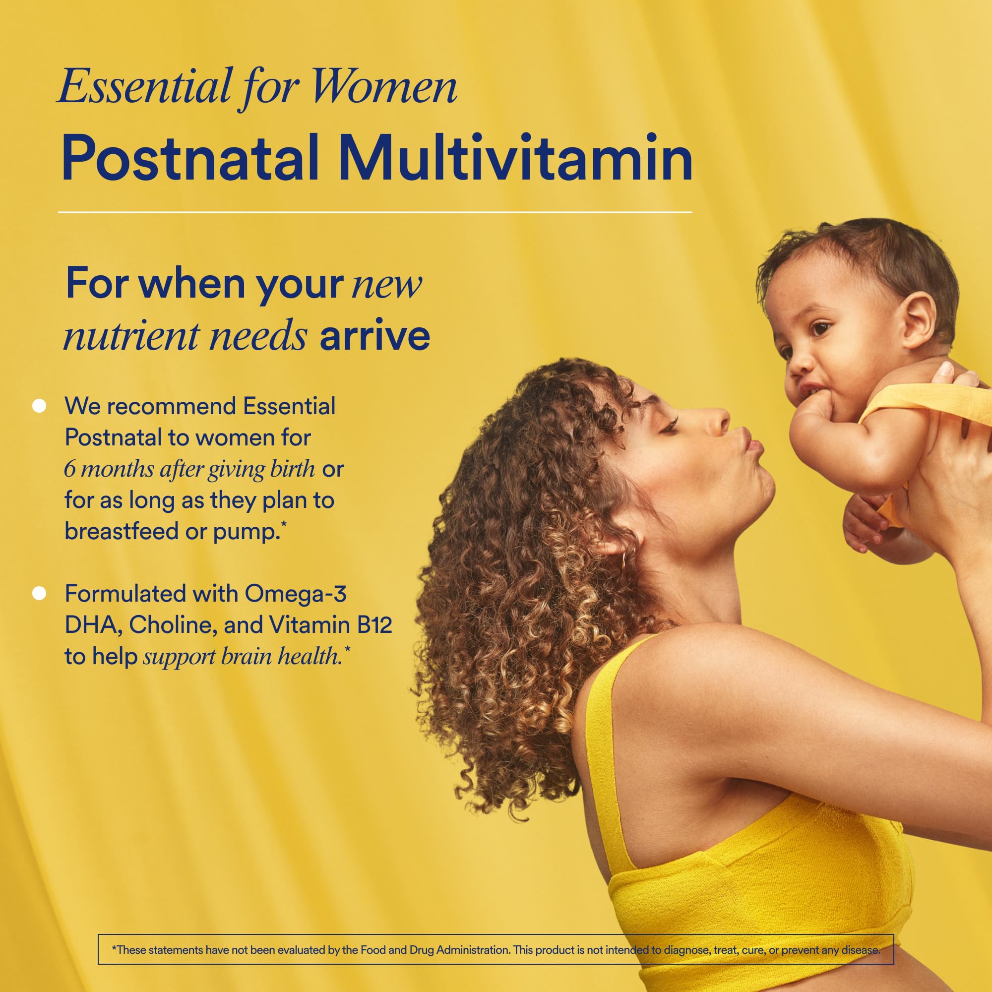 Ritual Postnatal Mom-to-Baby Set, Postpartum Multivitamin and Natal Choline Supplements, Supports Lactation, Immune Function, and Baby's Cognitive Function Ritual uk supplements