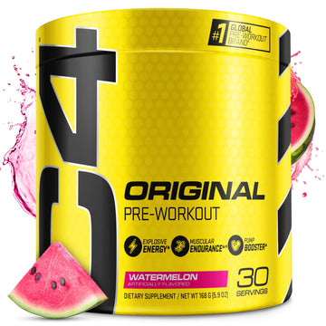 Cellucor C4 Original Pre Workout Powder Watermelon Sugar Free Preworkout Energy Cellucor uk supplements