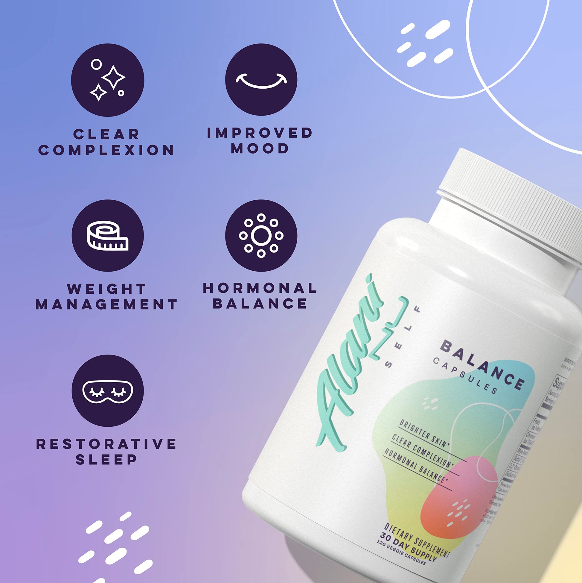 Alani Nu Hormonal Balance, Weight Management Support, Skin Complexion Support, 120 Capsules Alani Nu uk supplements