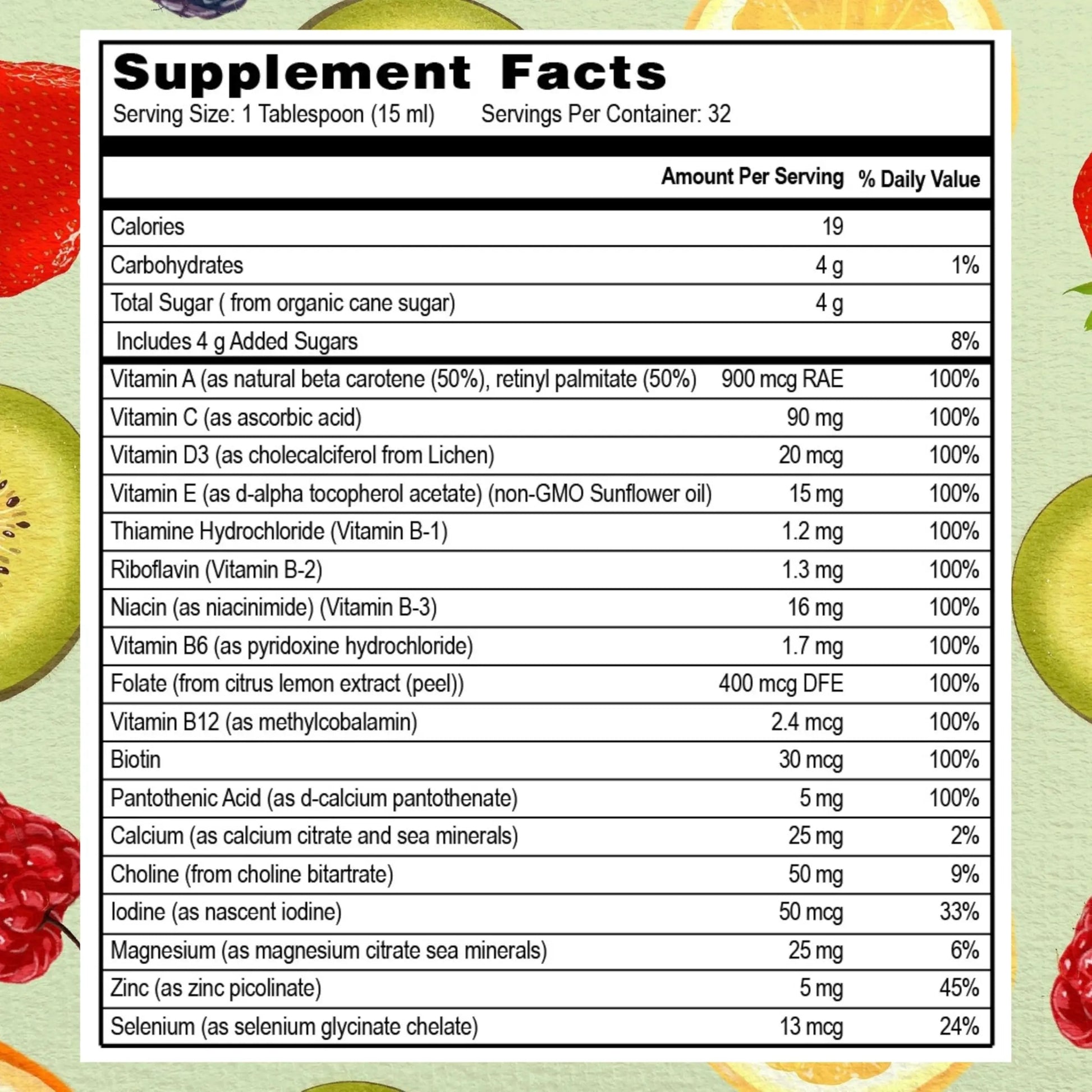 Go Healthy Liquid Vitamins for Women, Men, Teens | Vegan Vitamin & Mineral | High Absorption | Premium Liquid Multivitamin | Go Healthy Natural uk supplements