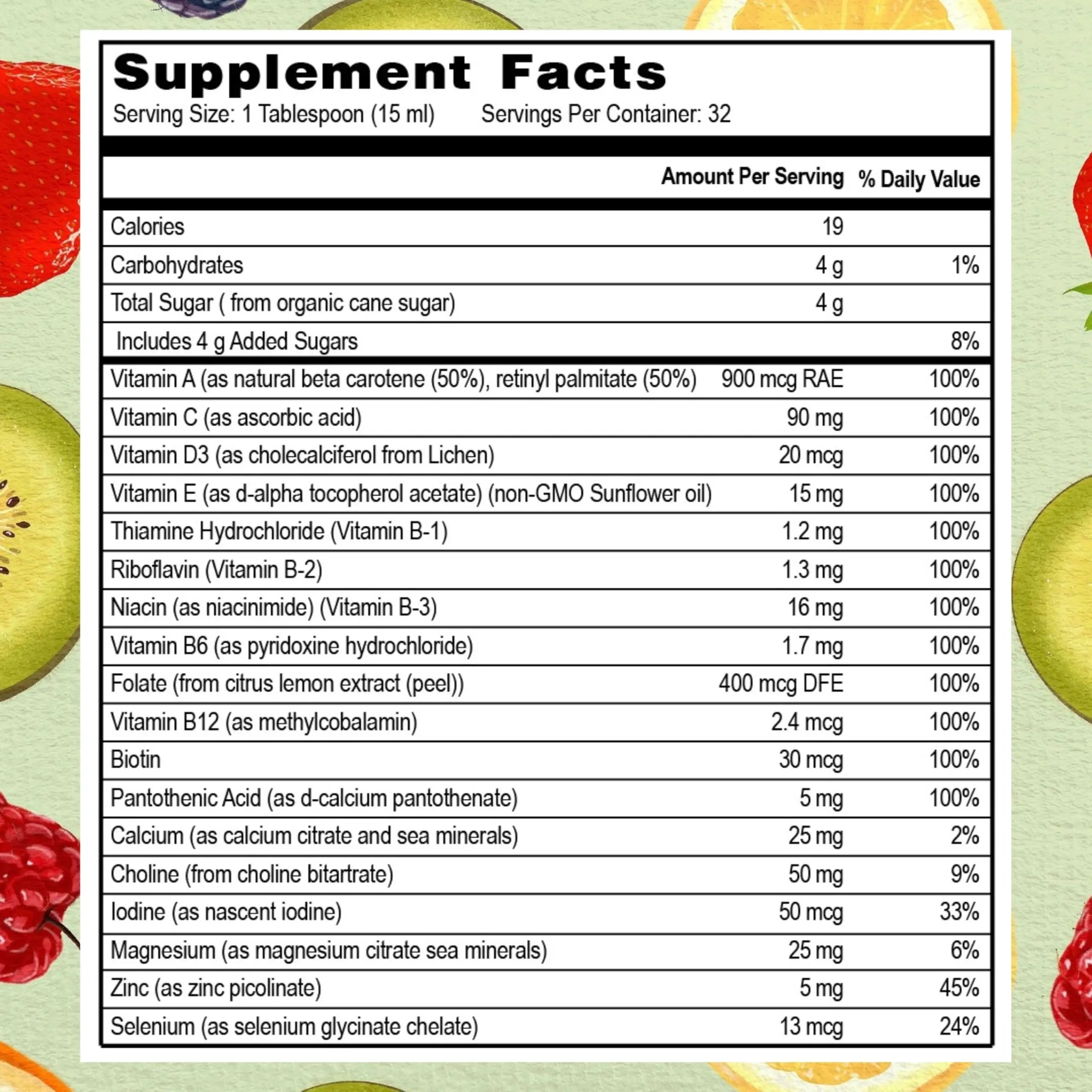 Go Healthy Liquid Vitamins for Women, Men, Teens | Vegan Vitamin & Mineral | High Absorption | Premium Liquid Multivitamin | Go Healthy Natural uk supplements
