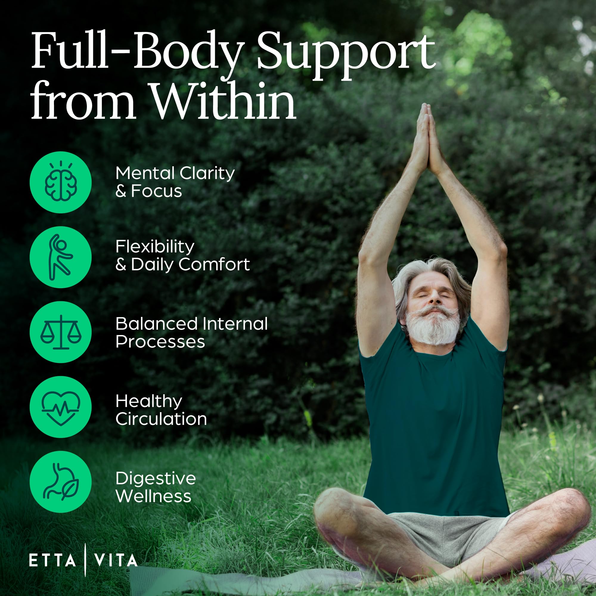 Potent Nattokinase 4000 FU Serrapeptase 240000 SPU Lumbrokinase 2000 FU Supplement - Proteolytic Enzymes Capsules for Energy Support, Digestion, Detox, Cognition & Gut Health for Men & Women Etta Vita uk supplements