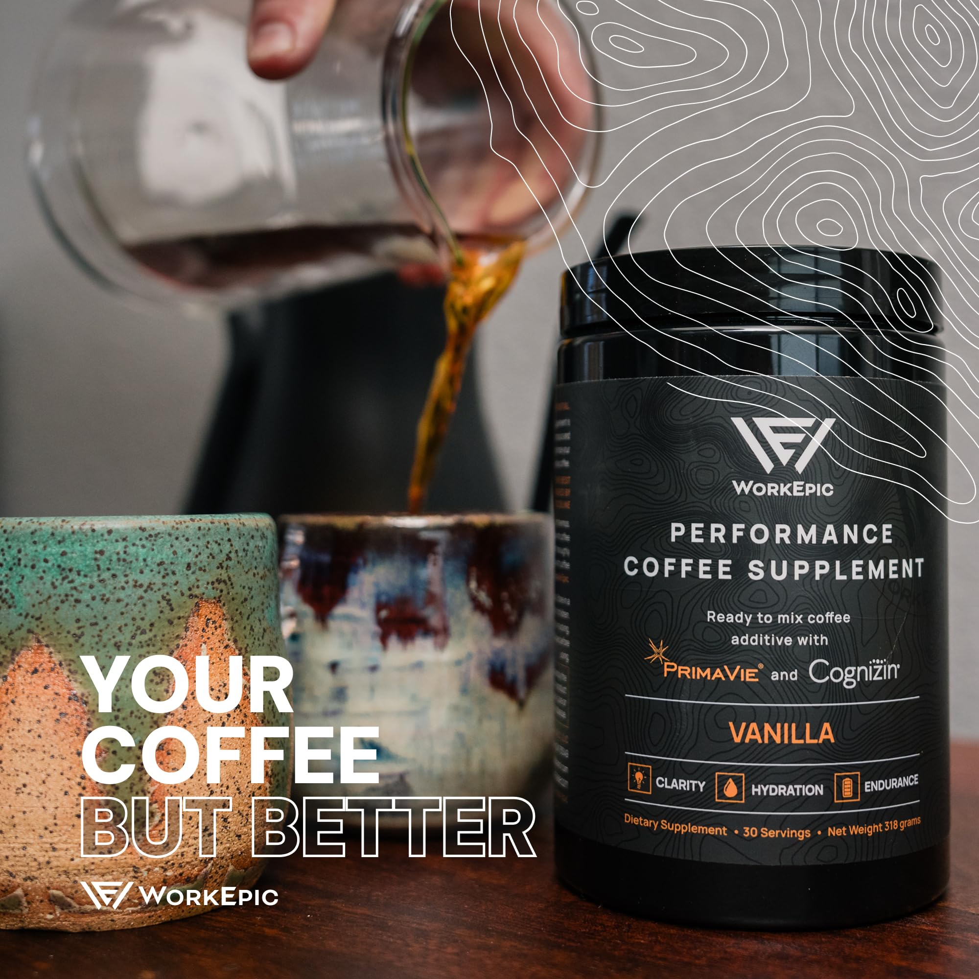 WorkEpic Performance Coffee Supplement WorkEpic uk supplements