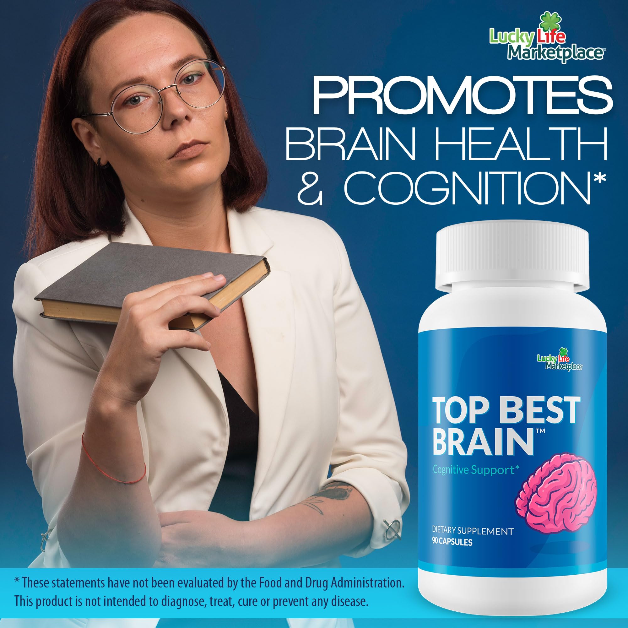 Top Best Brain - Cognitive Support Supplement for Memory, Focus, & Mental Clarity - Promote Improved Concentration, Cognition, & Motivation - Brain Pills for Cognitive Health - Nootropic Formula Generic uk supplements