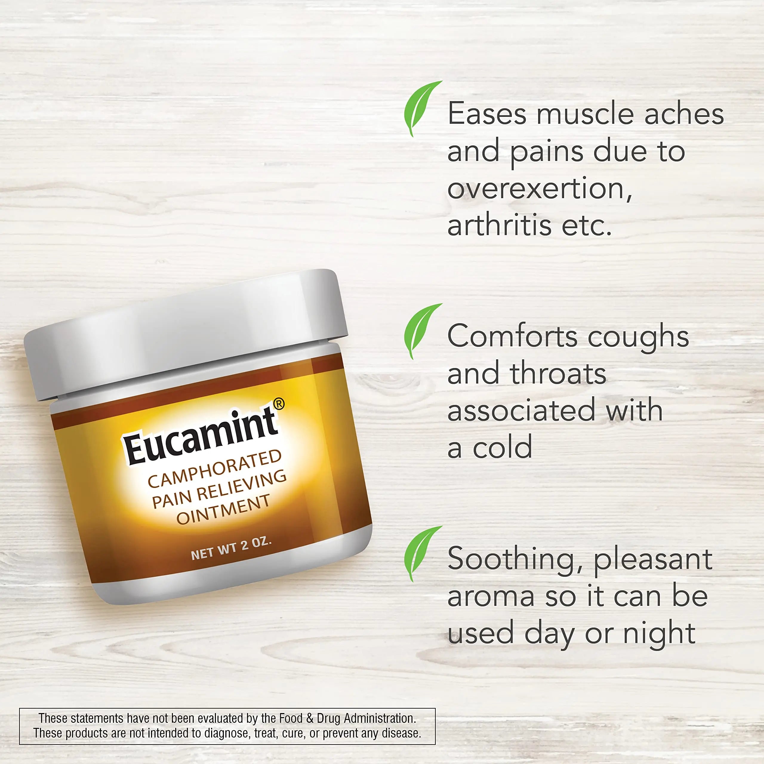 Botanic Choice Eucamint-Pain Relieving Ointment-Muscle, Joints, Sinus, Coughs Botanic Choice uk supplements