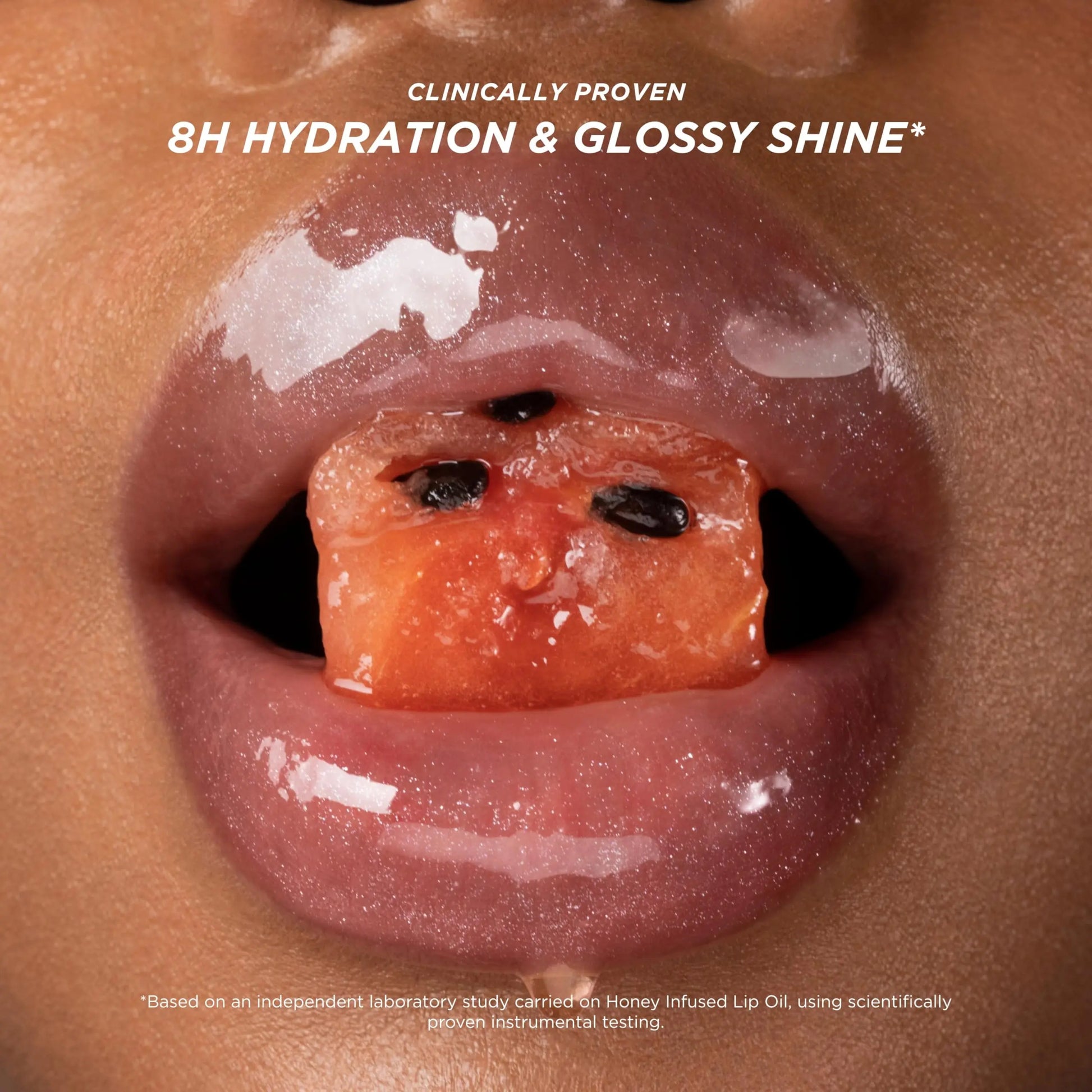 Gisou Honey Infused Hydrating Lip Oil, Nourishing Lip Moisturizer for Dry Lips (Watermelon Sugar) Gisou uk supplements