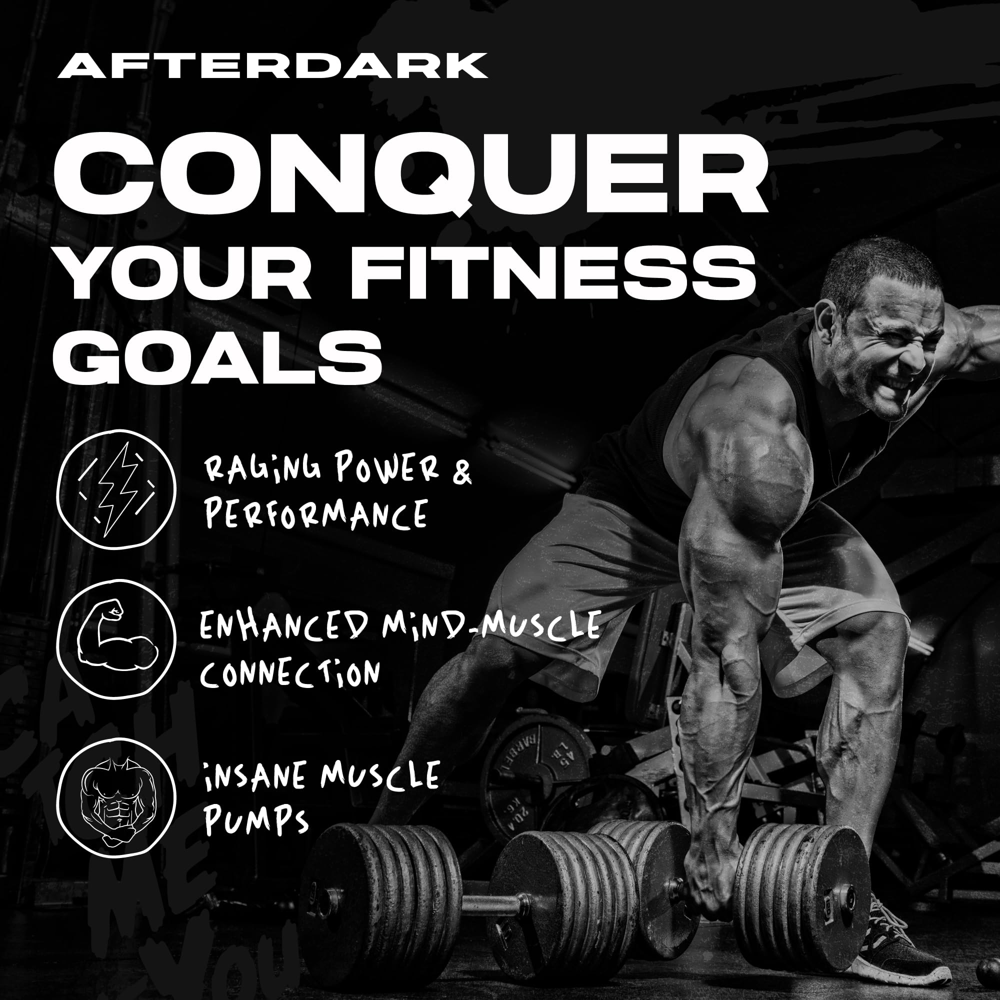 AFTERDARK INHUMAN Pre-Workout Powder, Enhanced Mind-Muscle Connection AFTERDARK uk supplements