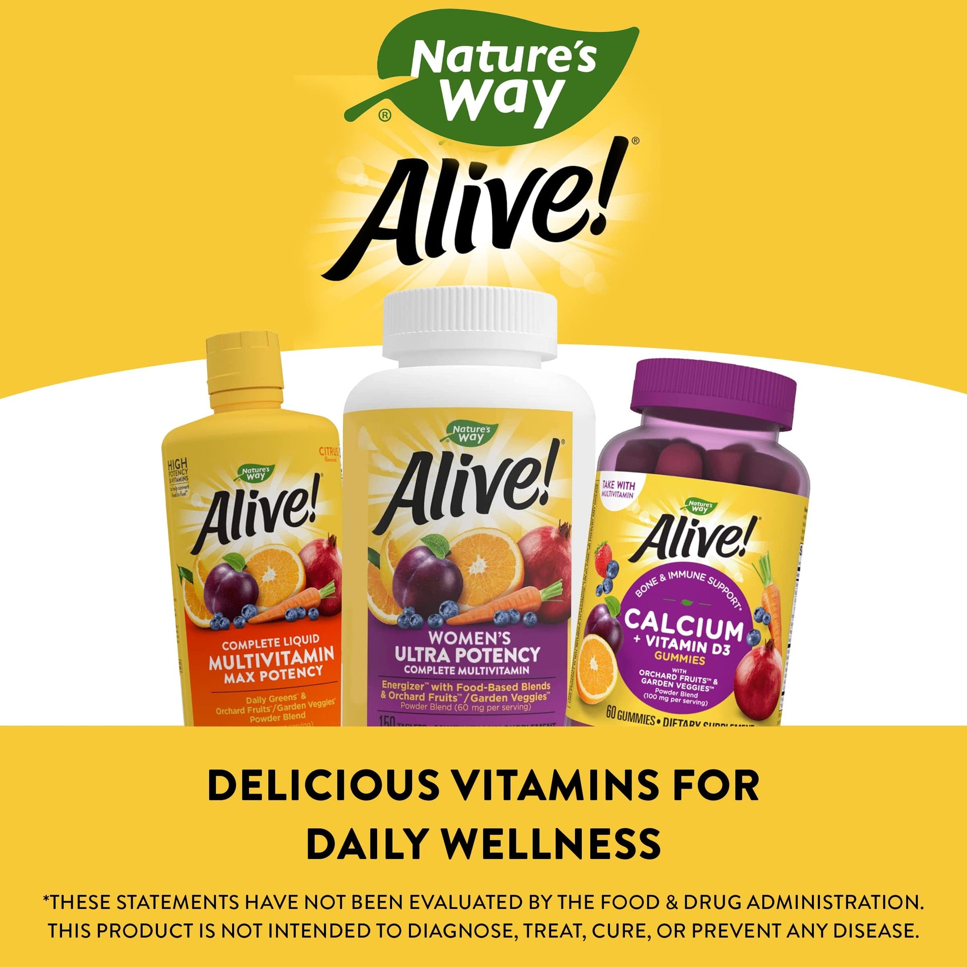 Nature's Way Alive! Women's Daily Ultra Multivitamin, High Potency Formula Nature's Way uk supplements