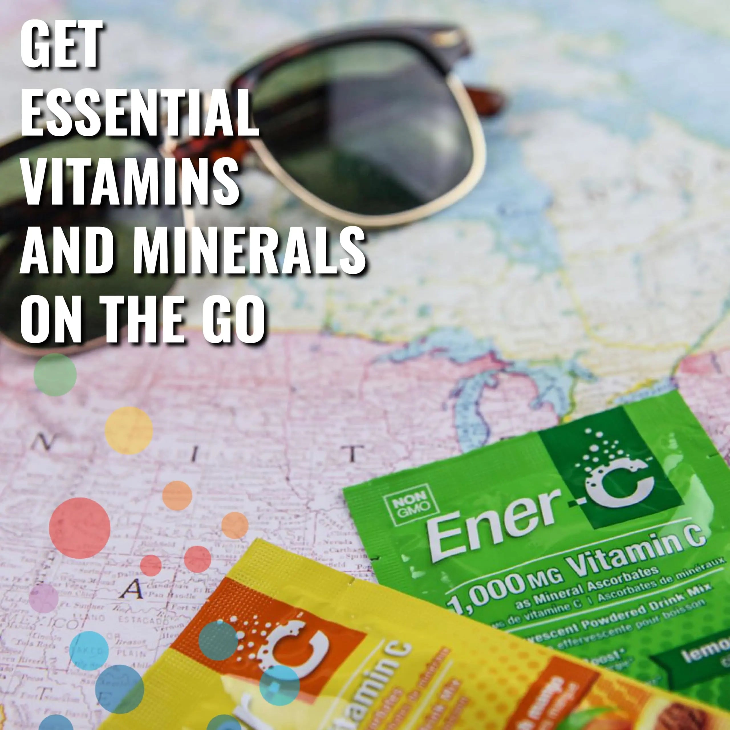 Ener-C Multivitamin Drink Mix - Vitamin Packets for Water, Electrolytes Powder Packets, Vitamin Drink Mix, Hydration Liquid Mix Ener-C uk supplements