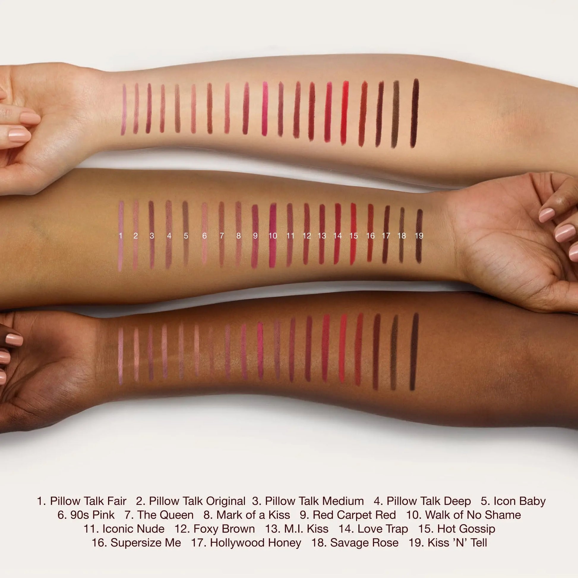 Charlotte Tilbury Lip Cheat Lip Liner Pencil - Gives Lips a Fuller-Looking, Defined Pout - Enriched with Jojoba Oil & Hyaluronic Acid - Waterproof, Smudge-Proof & Transfer-Proof - Foxy Brown Charlotte Tilbury uk supplements
