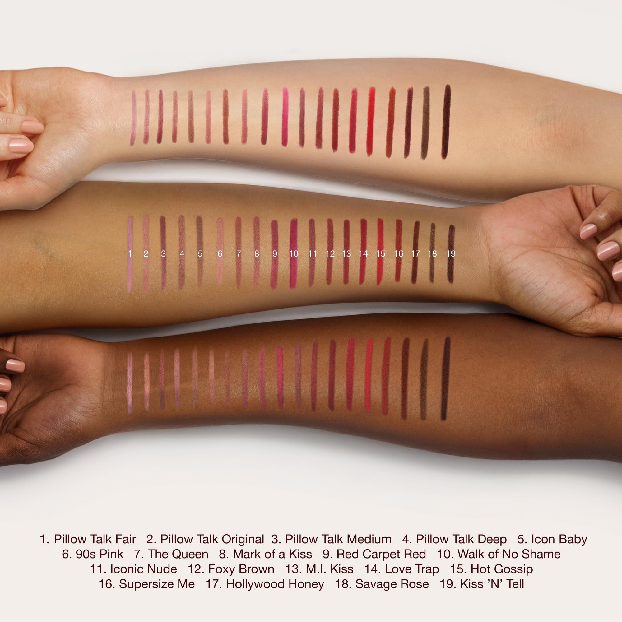 Charlotte Tilbury Lip Cheat Lip Liner Pencil - Gives Lips a Fuller-Looking, Defined Pout - Enriched with Jojoba Oil & Hyaluronic Acid - Waterproof, Smudge-Proof & Transfer-Proof - Pillow Talk Medium Charlotte Tilbury uk supplements