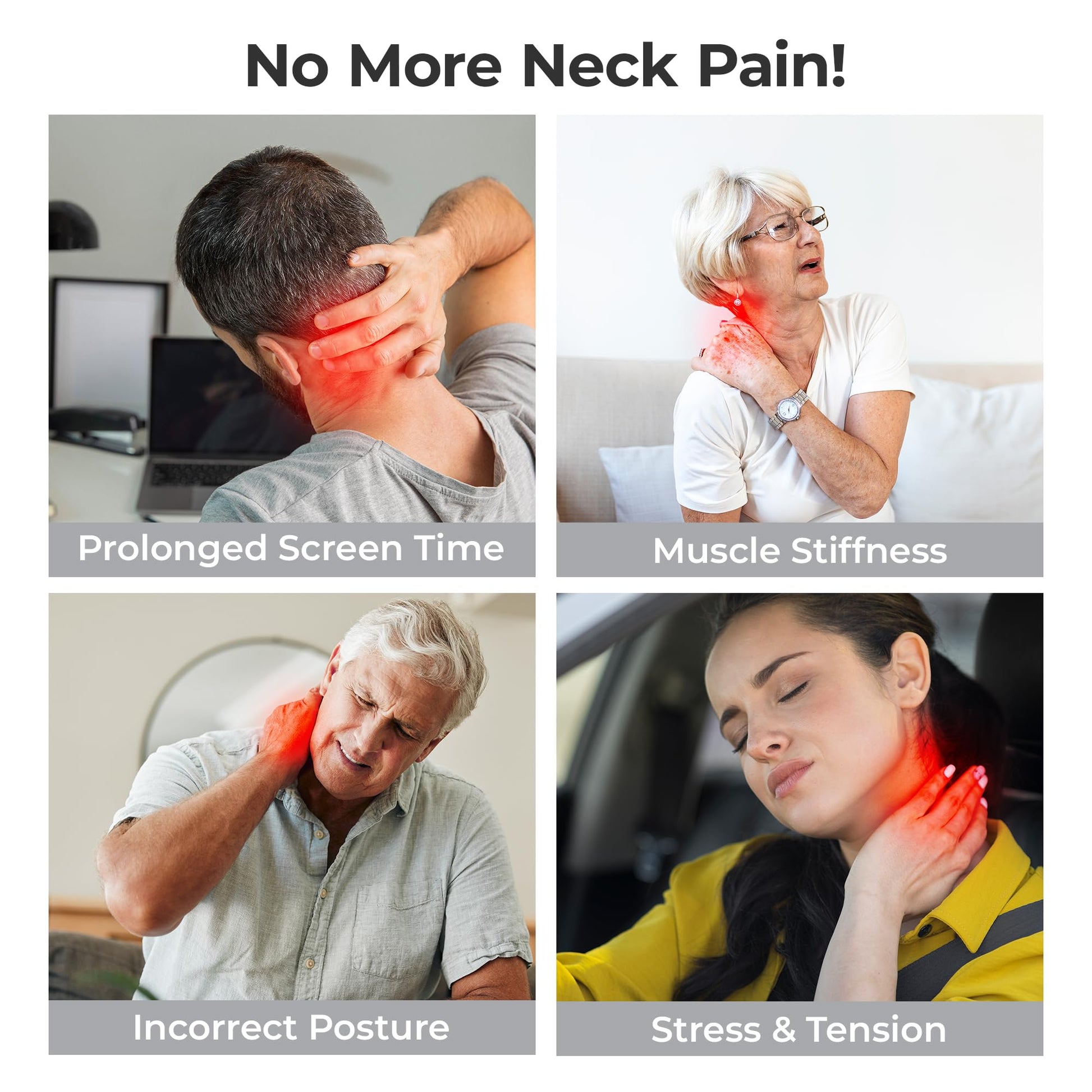 Lifepro Red Light Therapy for Neck - Compact & Rechargeable Red Light Therapy Device- On-The-Go LifePro uk supplements