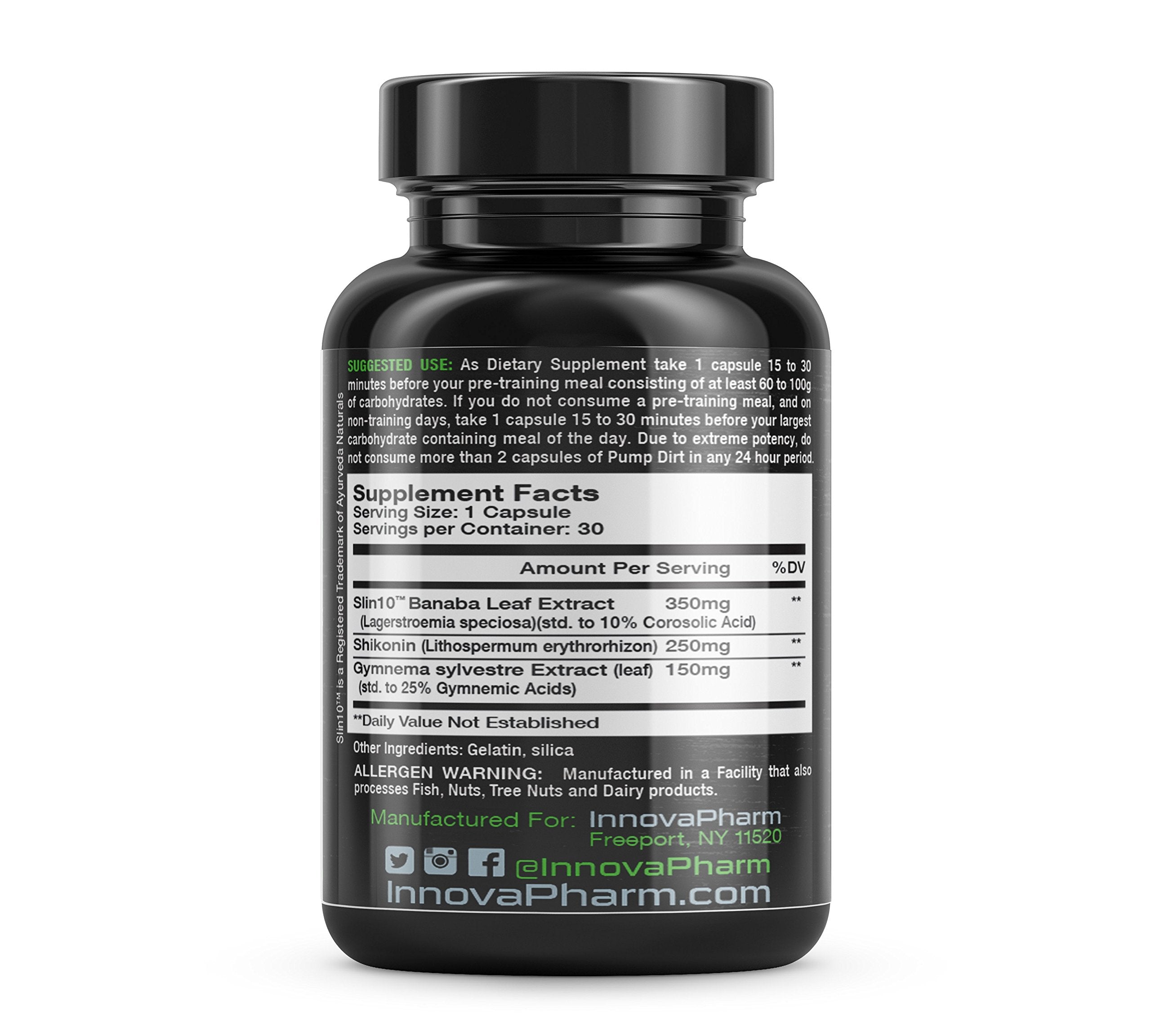 InnovaPharm Pump Dirt - 30 Capsules InnovaPharm uk supplements