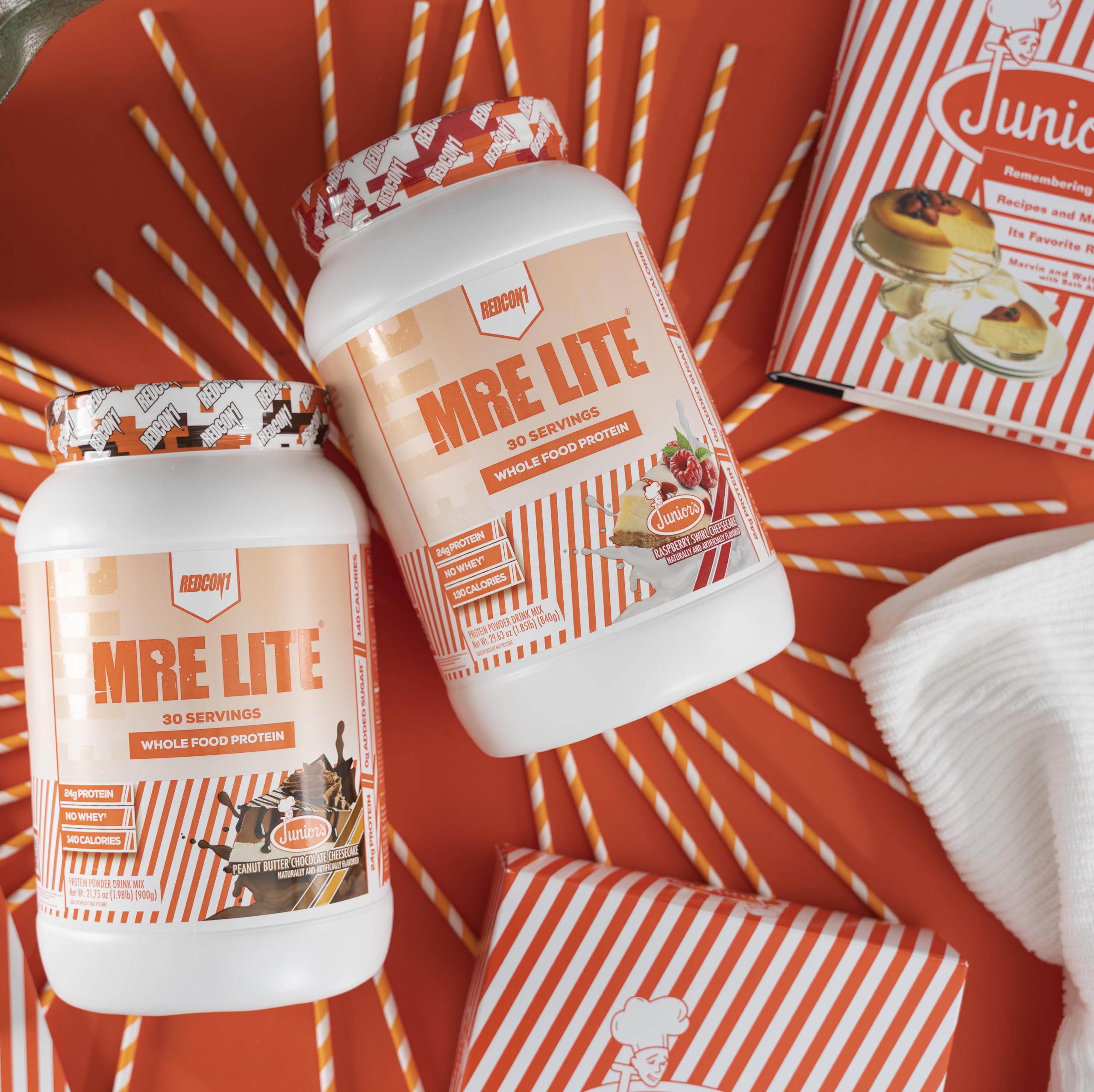 REDCON1 MRE Lite Whole Food Protein Powder, Juniors, Peanut Butter Chocolate REDCON1 uk supplements