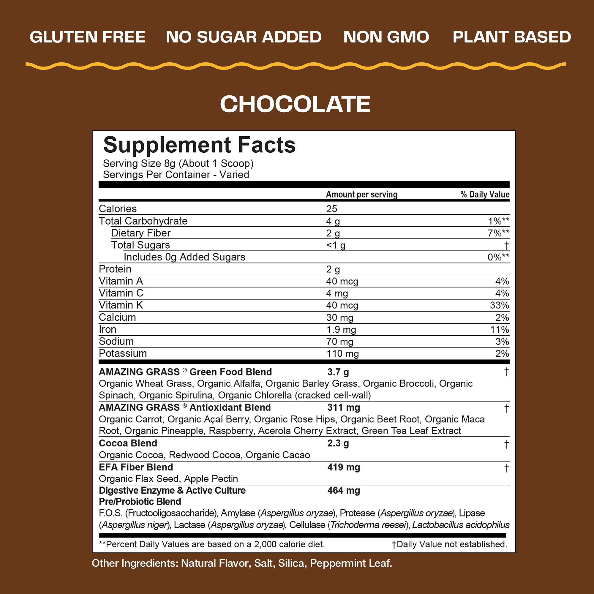 Amazing Grass Greens Blend Superfood: Super Greens Powder Smoothie Amazing Grass uk supplements