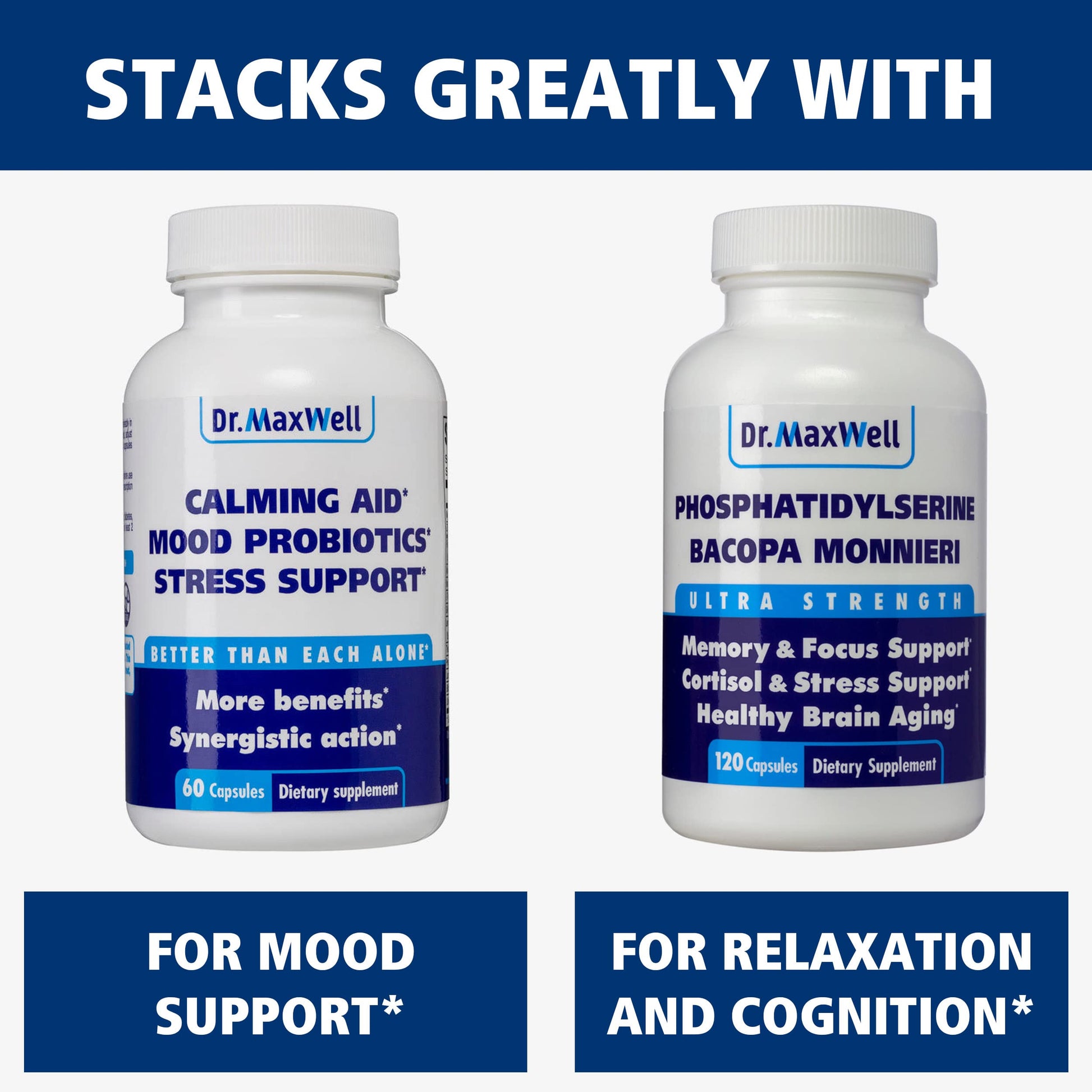 Dr. Maxwell Cortisol Manager Supplement, Supports Relaxation, Mood & Sleep in Times of Occasional Stress, Ashwagandha Rhodiola Adaptogens, Helps Maintain Normal Cortisol Levels, 120 Capsules Dr. Maxwell uk supplements