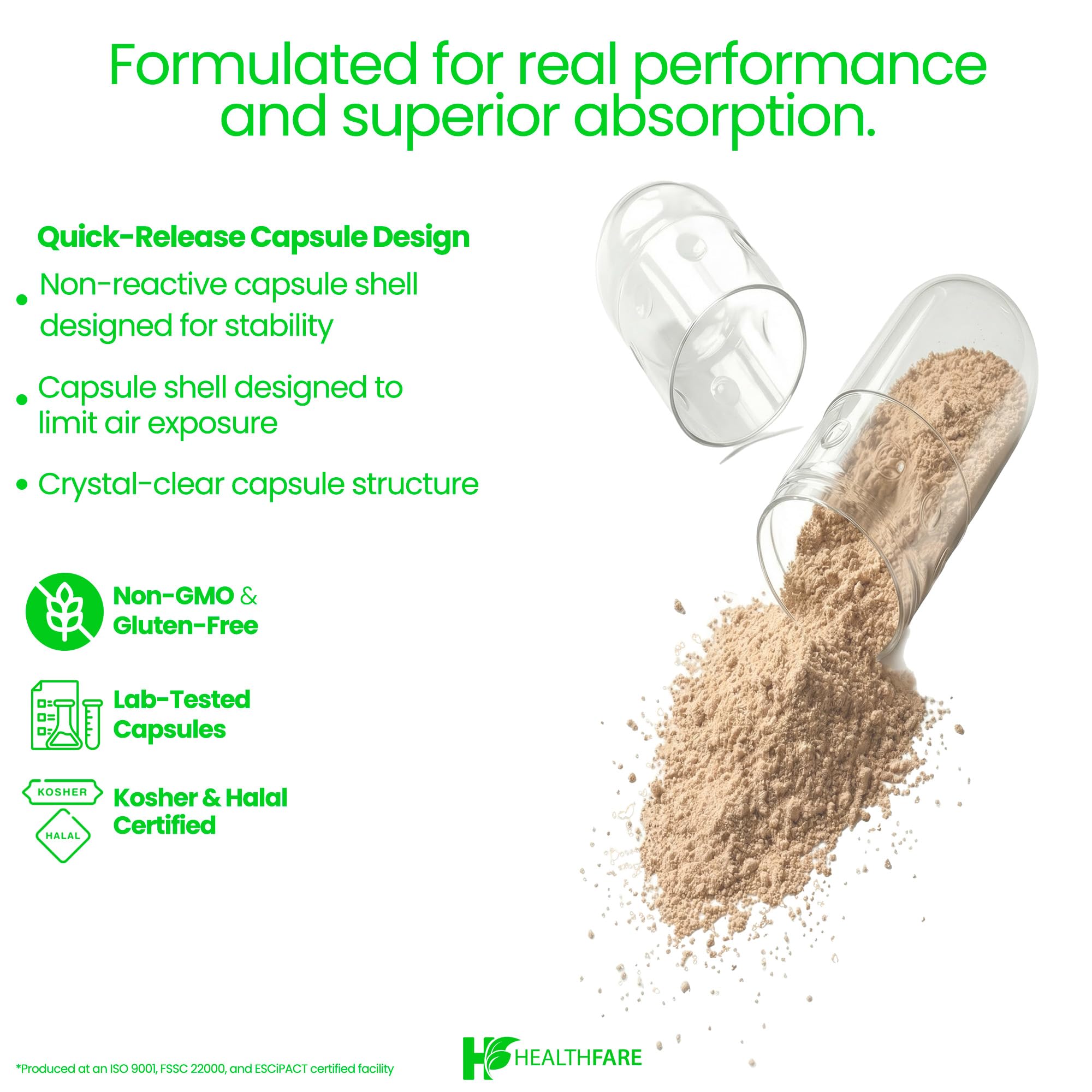 Healthfare Fenugreek Seed Extract 6000mg | 150 Vegan Capsules | Concentrated Herbal Supplement | Non-GMO, Gluten-Free | Made in USA Healthfare uk supplements