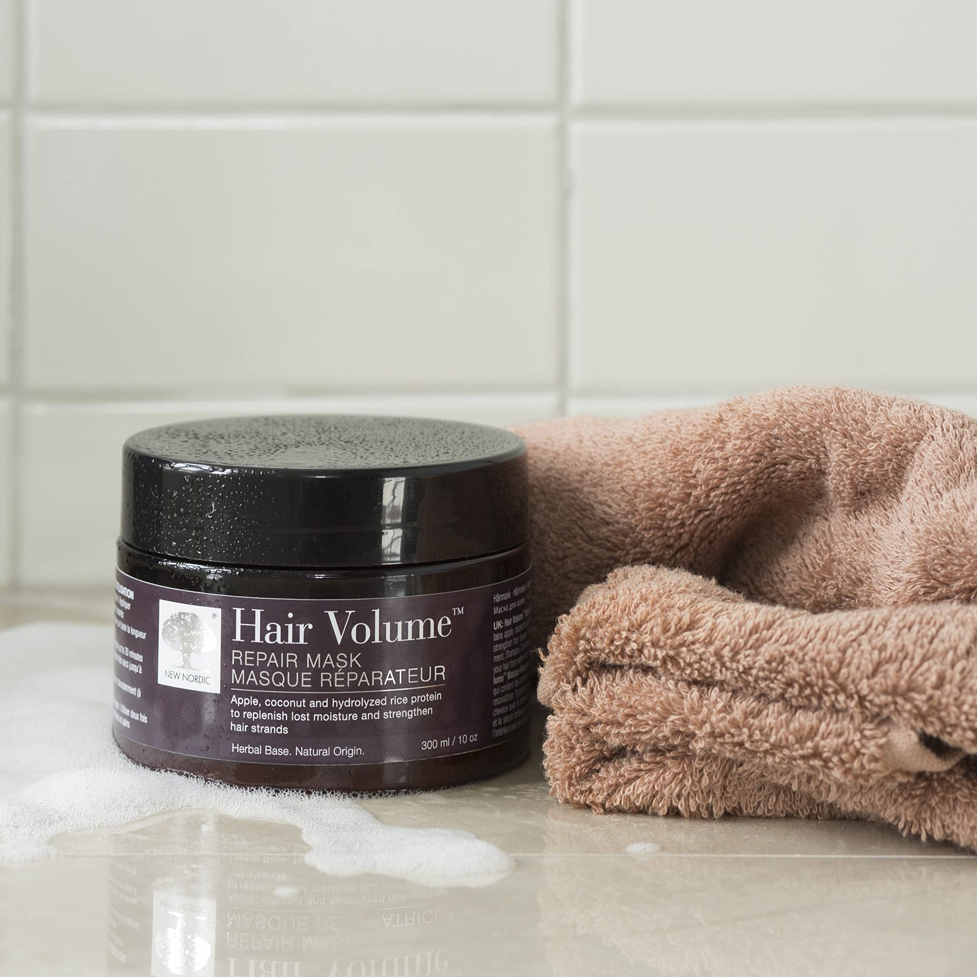 NEW NORDIC Hair Volume Repair Mask for Dry Damaged Hair & Natural Growth, Rebuild Moisture Balance, Volumize & Strengthen, 10 oz NEW NORDIC uk supplements