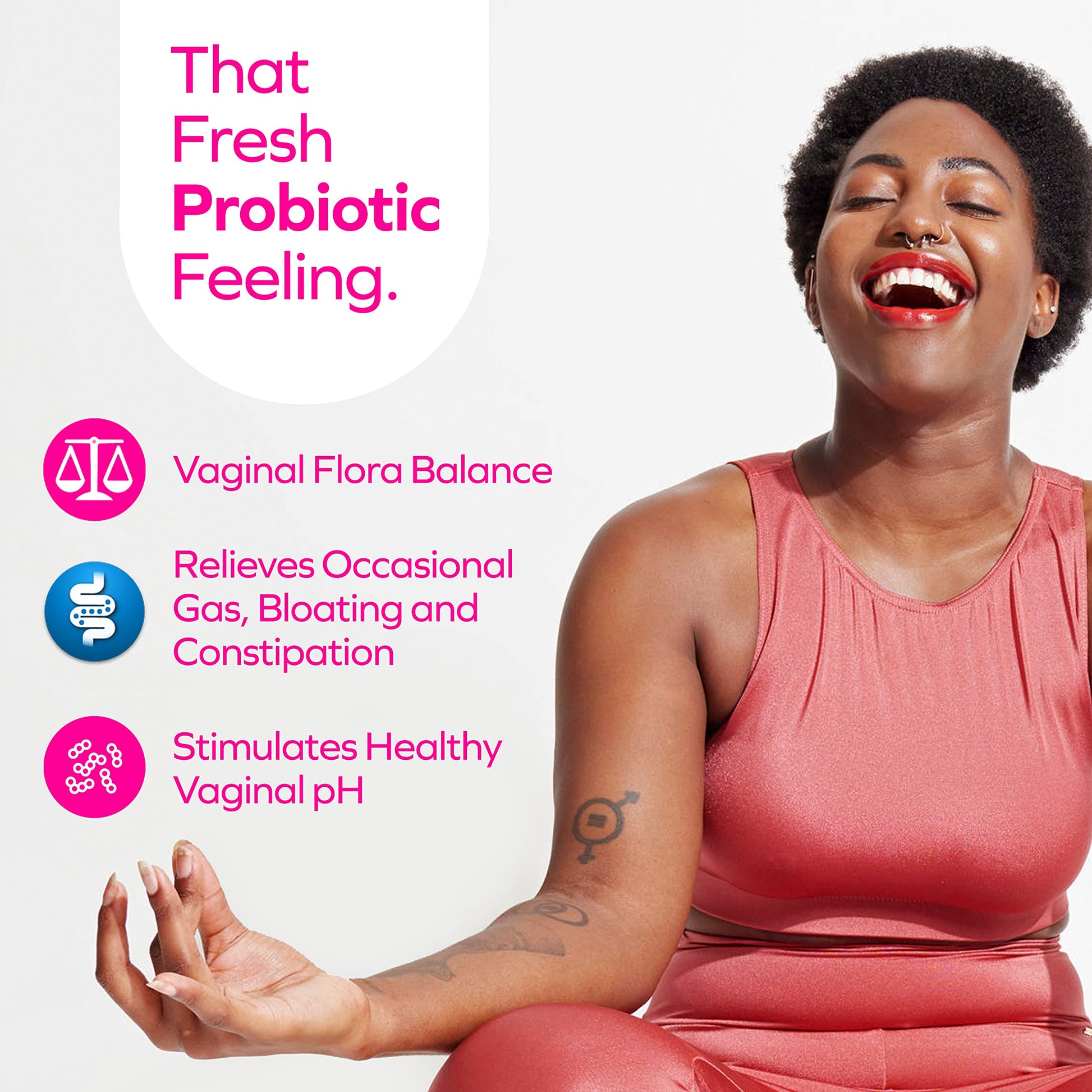 Florajen Women's Vaginal Probiotics, Provides Gut Health & Constipation Relief For Adults And Bloating Relief Florajen uk supplements